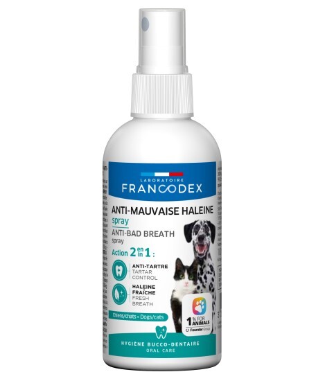 法國Francodex 貓狗用 口氣清新噴霧 100ml