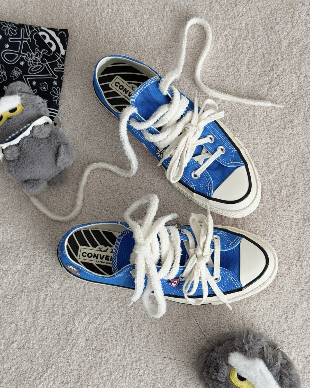 ZO&FRIENDS X CONVERSE CHUCK 70X X IPX 聯名款 G-DRAGON GD 權志龍 貓咪 ZOA  寶藍 低筒 男女鞋 A24288C / 預購