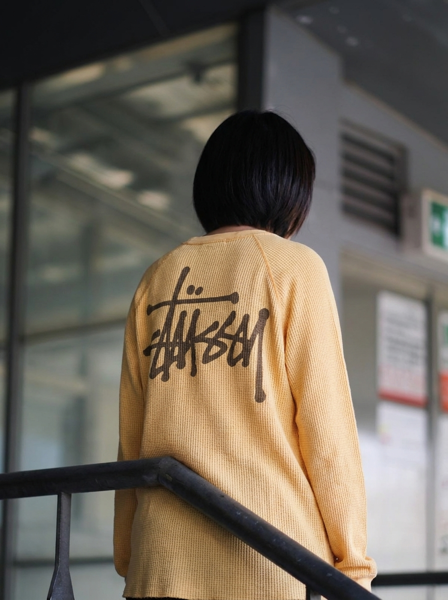 Stüssy BASIC THERMAL 華夫格 大學踢