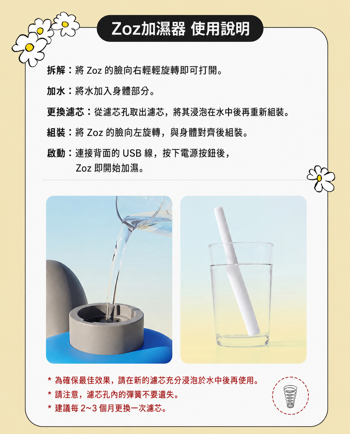 ZO&FRIENDS ROYCHE ZOA 貓咪造型加濕器 詳細圖片 2