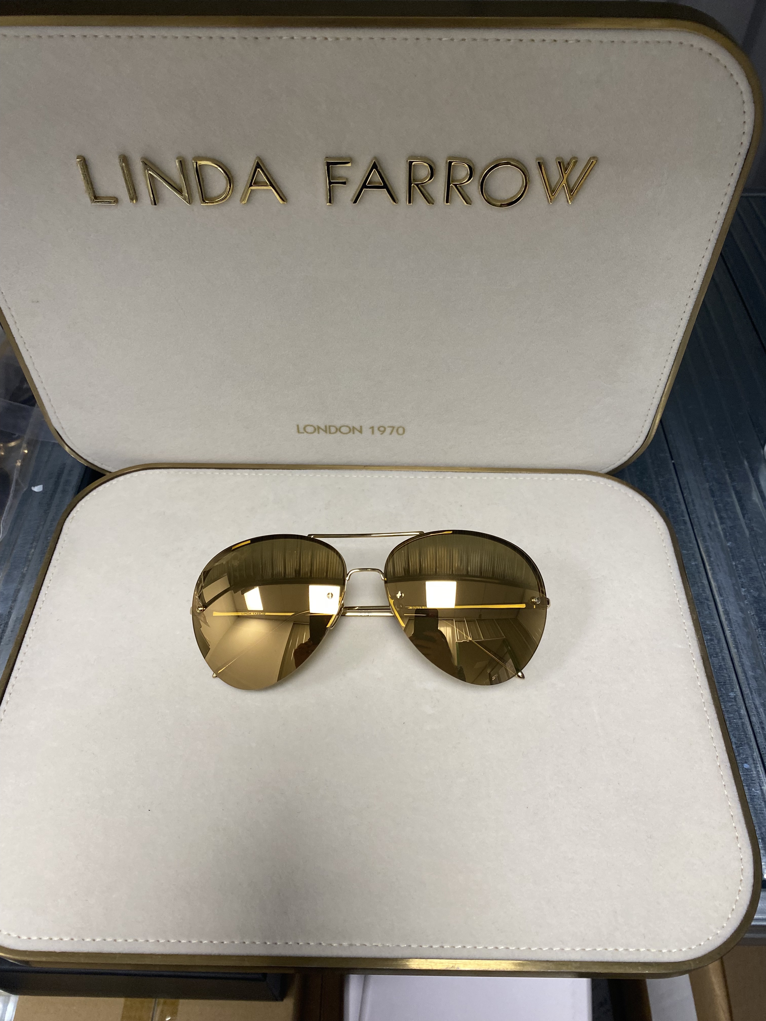 Linda Farrow 574 gold