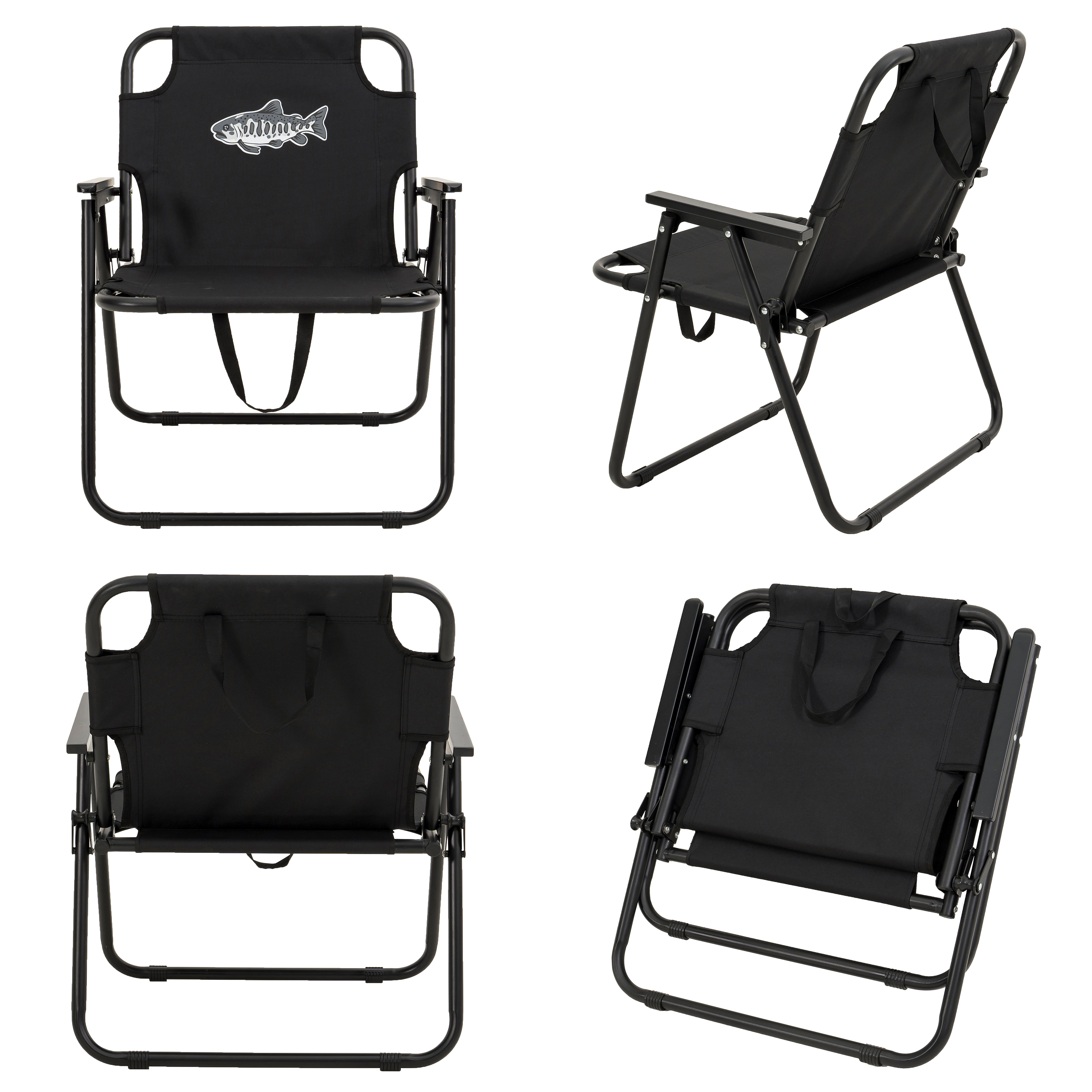 AGILITY CREW Arm Chair 單人款 鮭魚露營椅  [A-CHR-04]