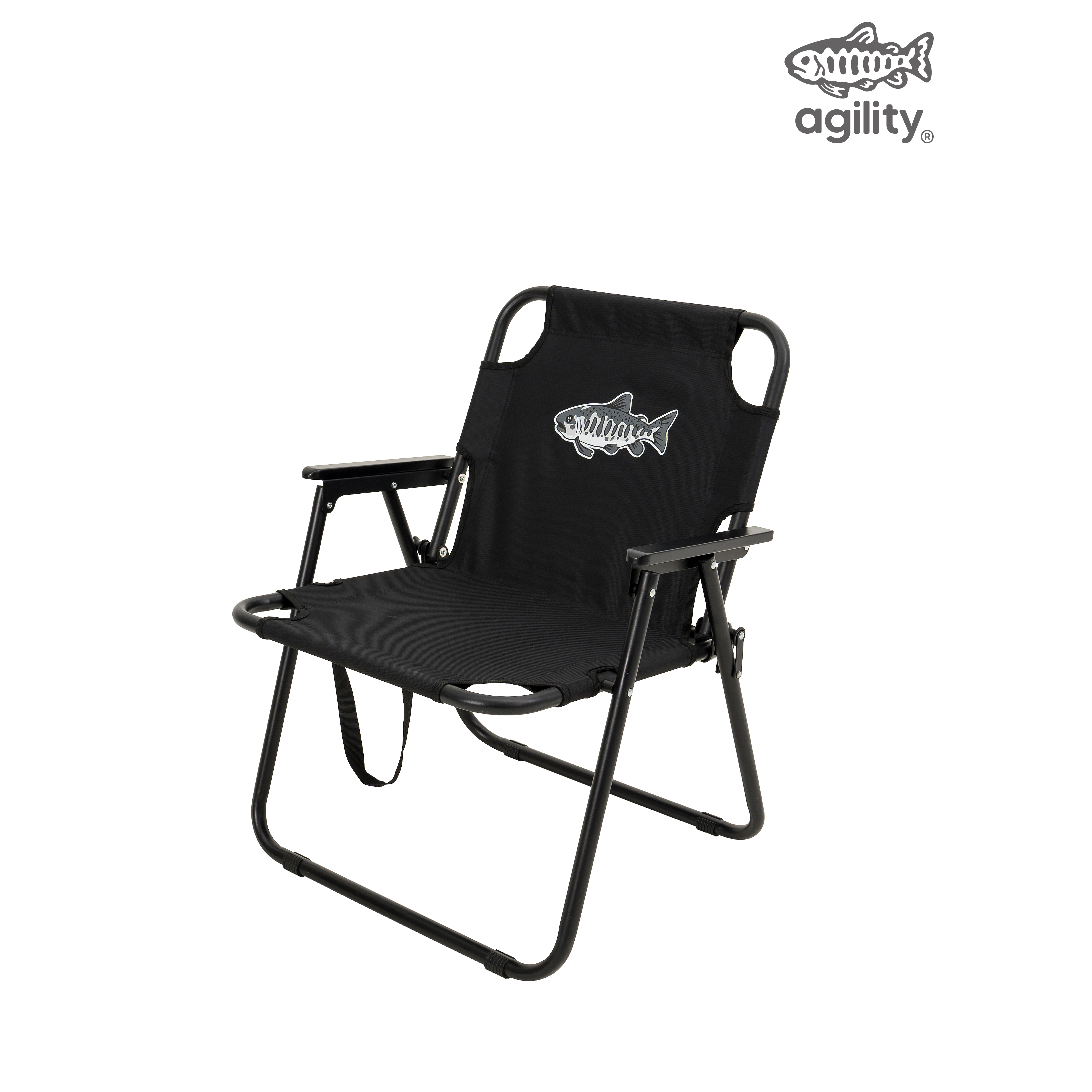 AGILITY CREW Arm Chair 單人款 鮭魚露營椅  [A-CHR-04]