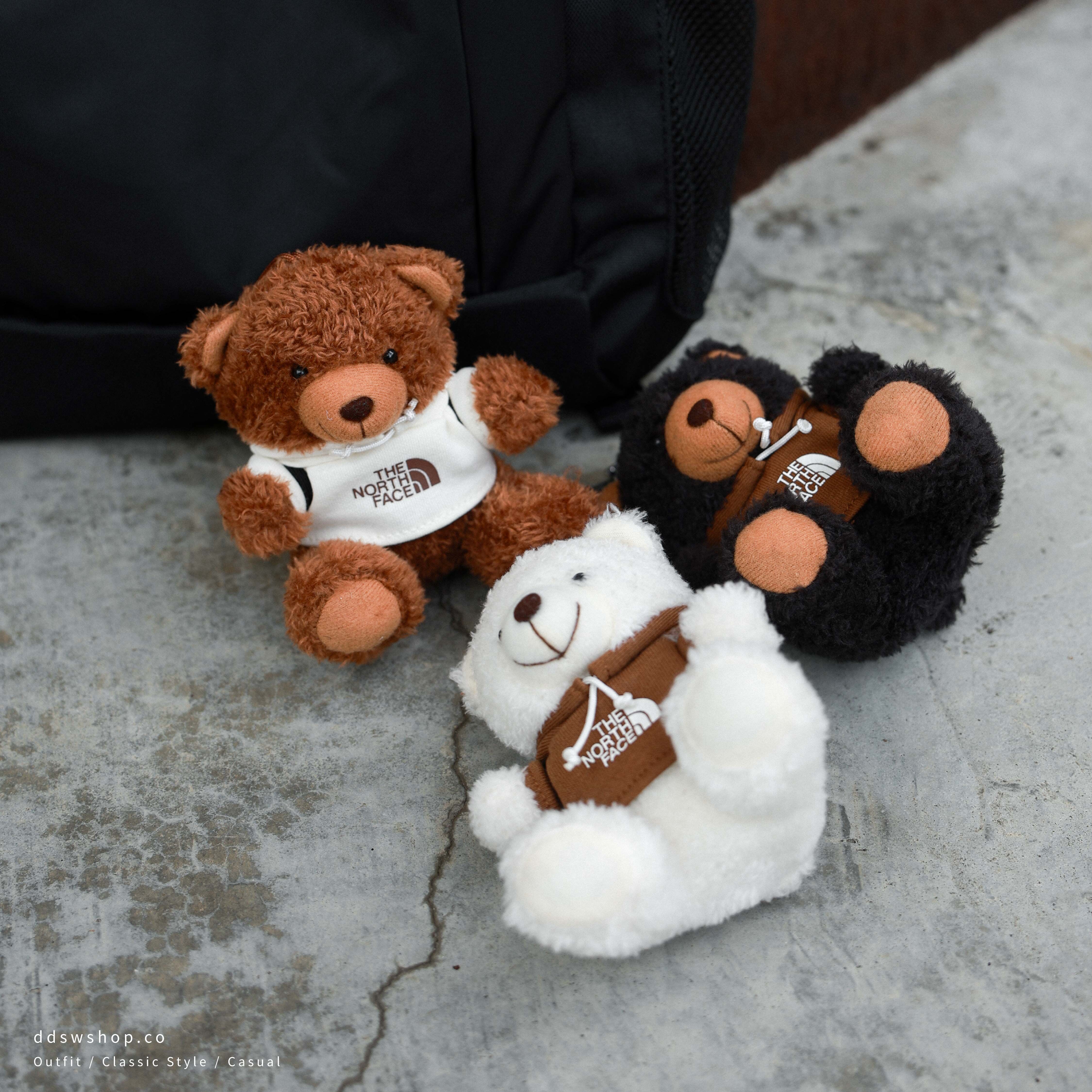"現貨" THE NORTH FACE 北臉 帽踢小熊鑰匙圈