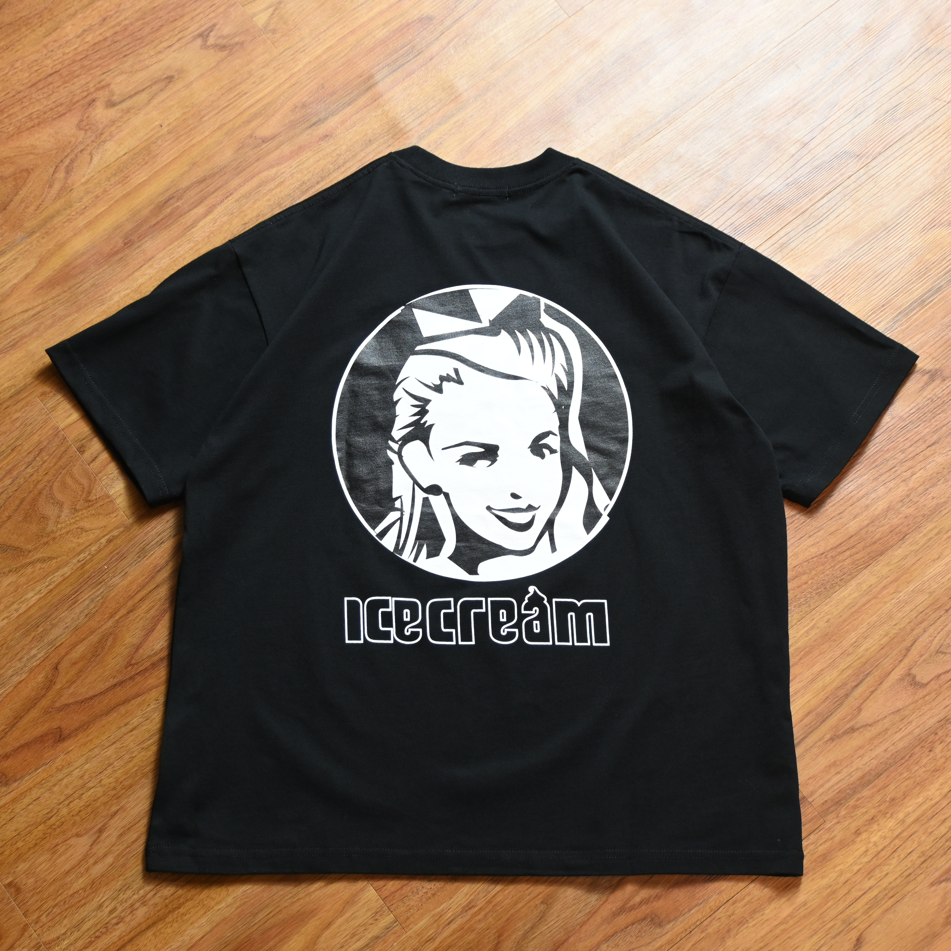 ICE CREAM EMB Logo Back Print Tee