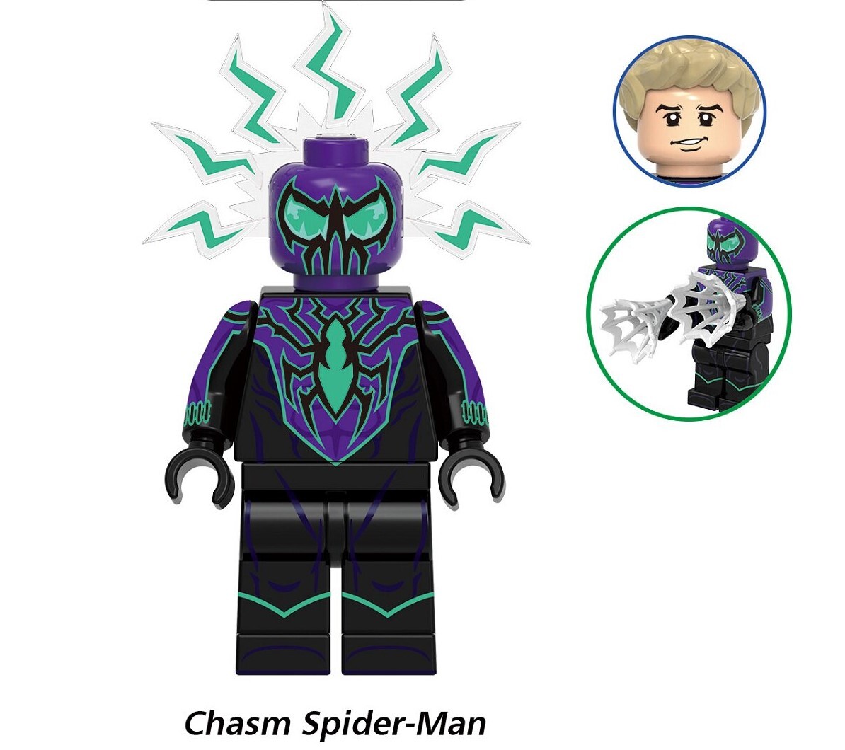 Spiderman Marvel Custom Minifigures Fit Lego G0232 GH1028
