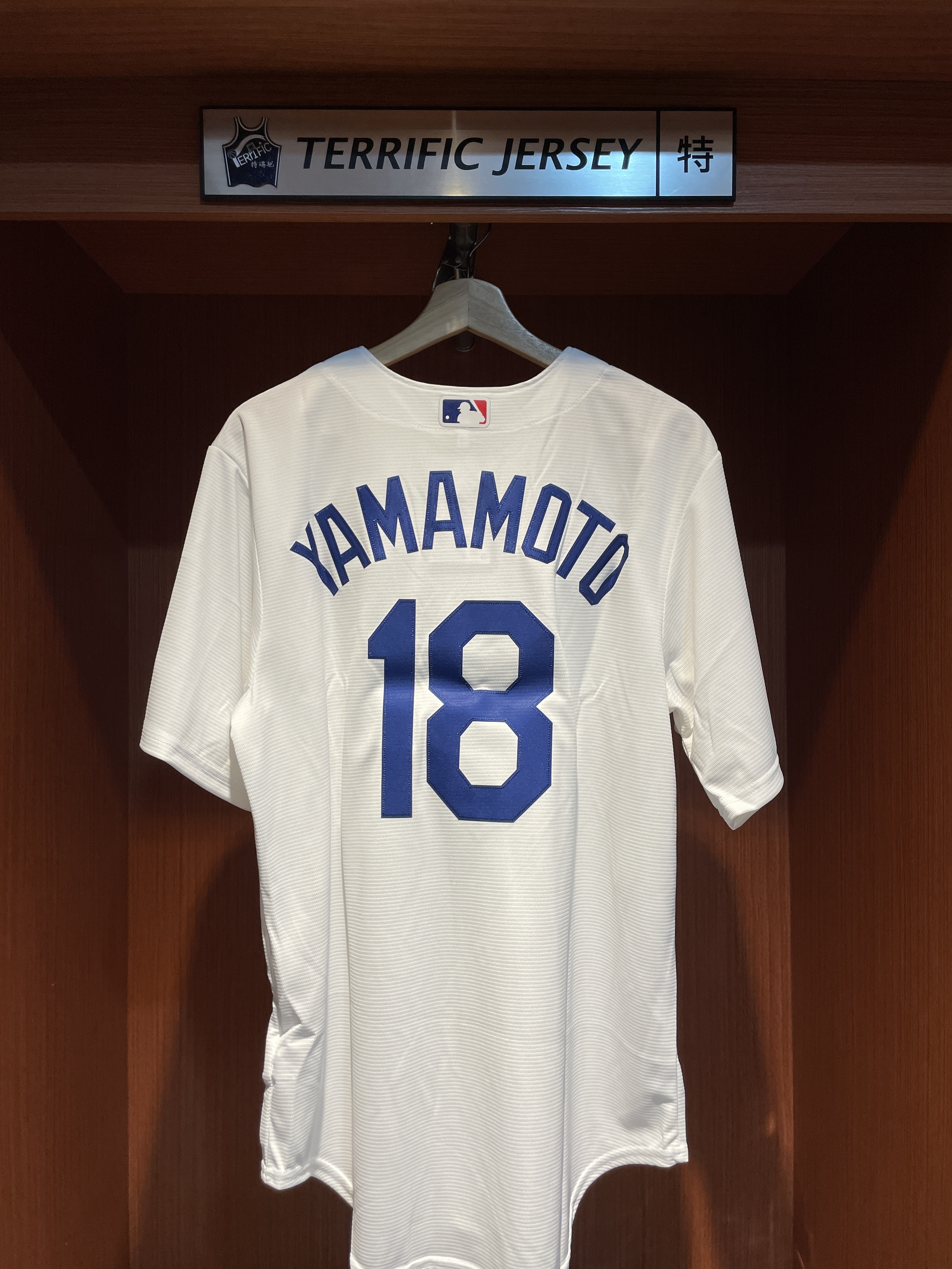 MLB球衣 Yoshinobu Yamamoto 洛杉磯道奇白 Home Nike Stadium Player Name Jersey 球迷版 熱轉印 全新 26賽季最新