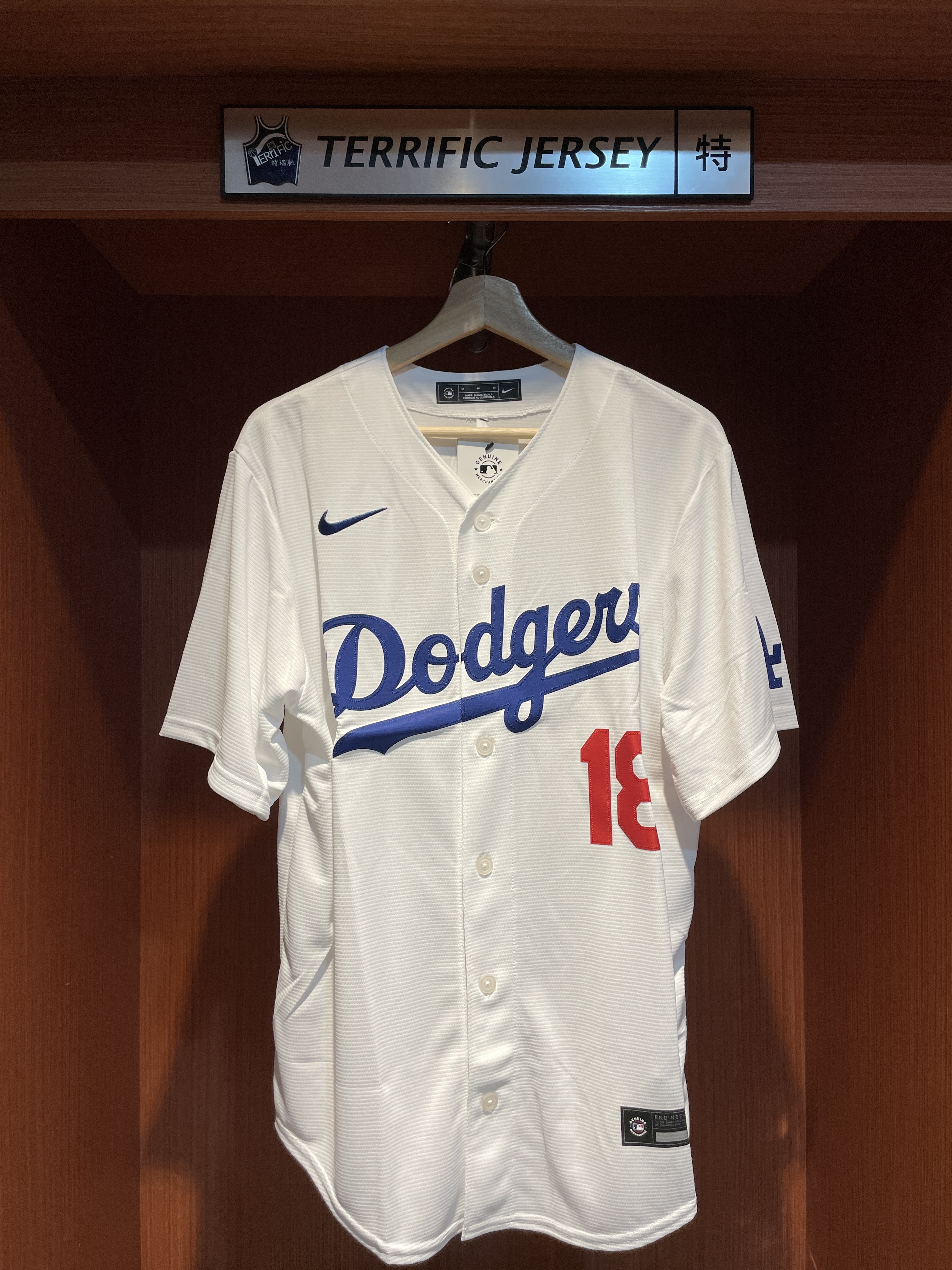 MLB球衣 Yoshinobu Yamamoto 洛杉磯道奇白 Home Nike Stadium Player Name Jersey 球迷版 熱轉印 全新 26賽季最新
