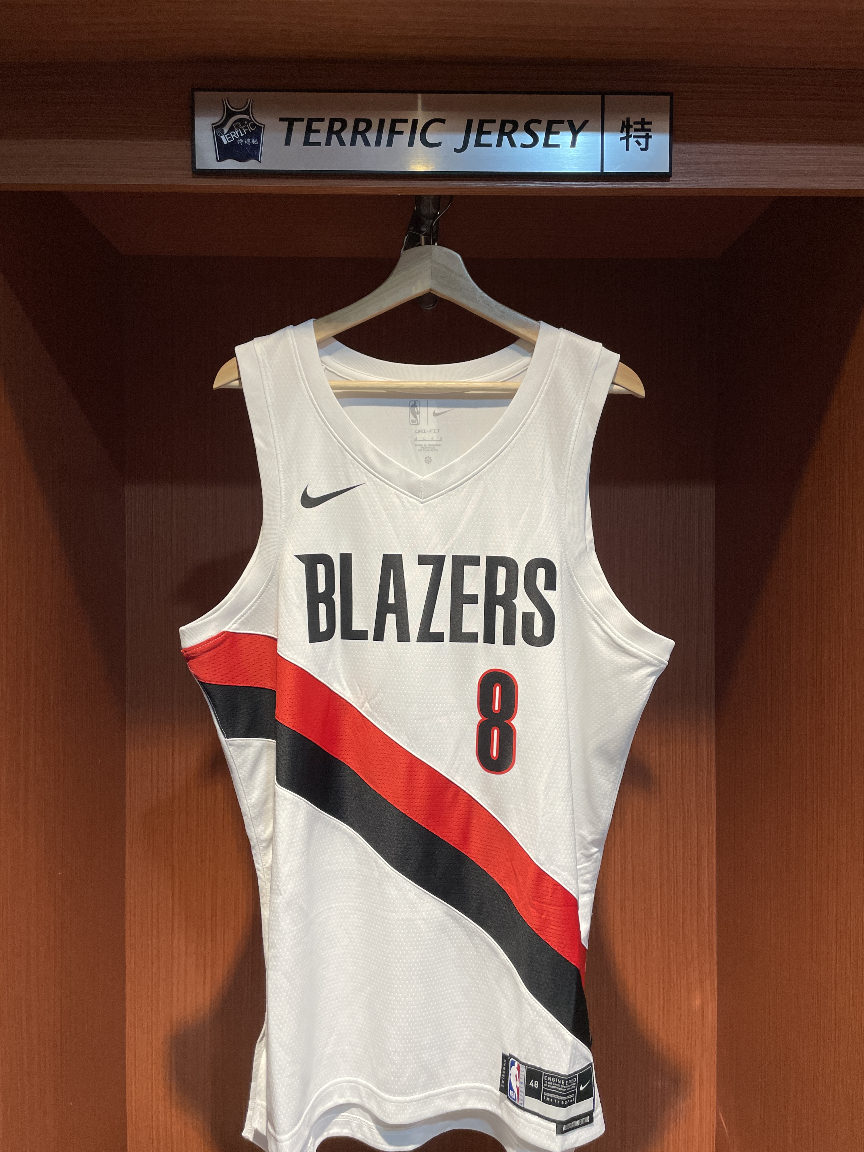 NBA球衣 Deni Avdija 波特蘭拓荒者白 Association Nike Swingman 球迷版 熱轉印 全新