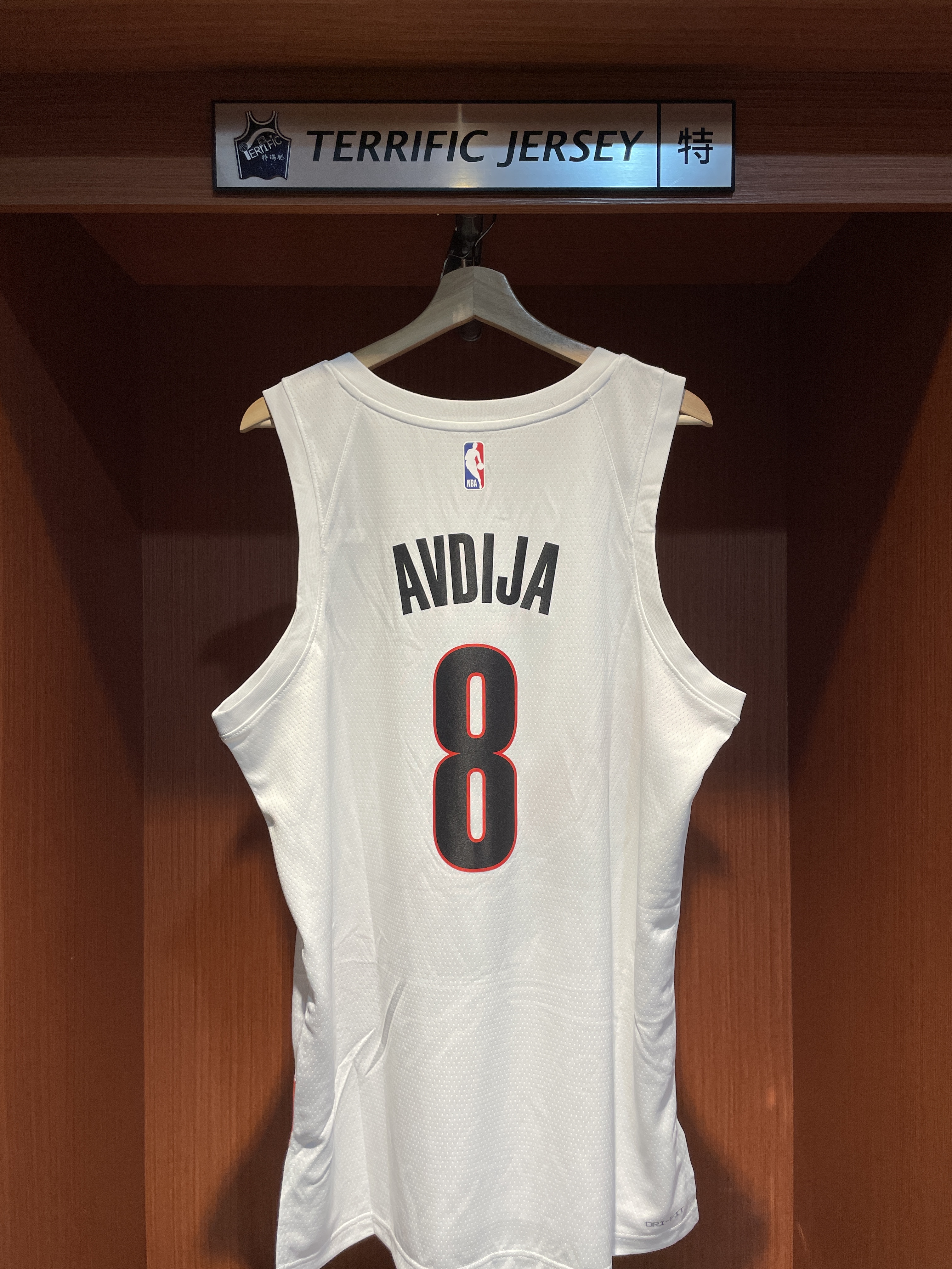 NBA球衣 Deni Avdija 波特蘭拓荒者白 Association Nike Swingman 球迷版 熱轉印 全新