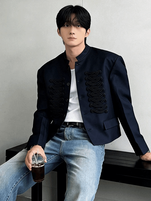 Midnight Leon Piping Jacket