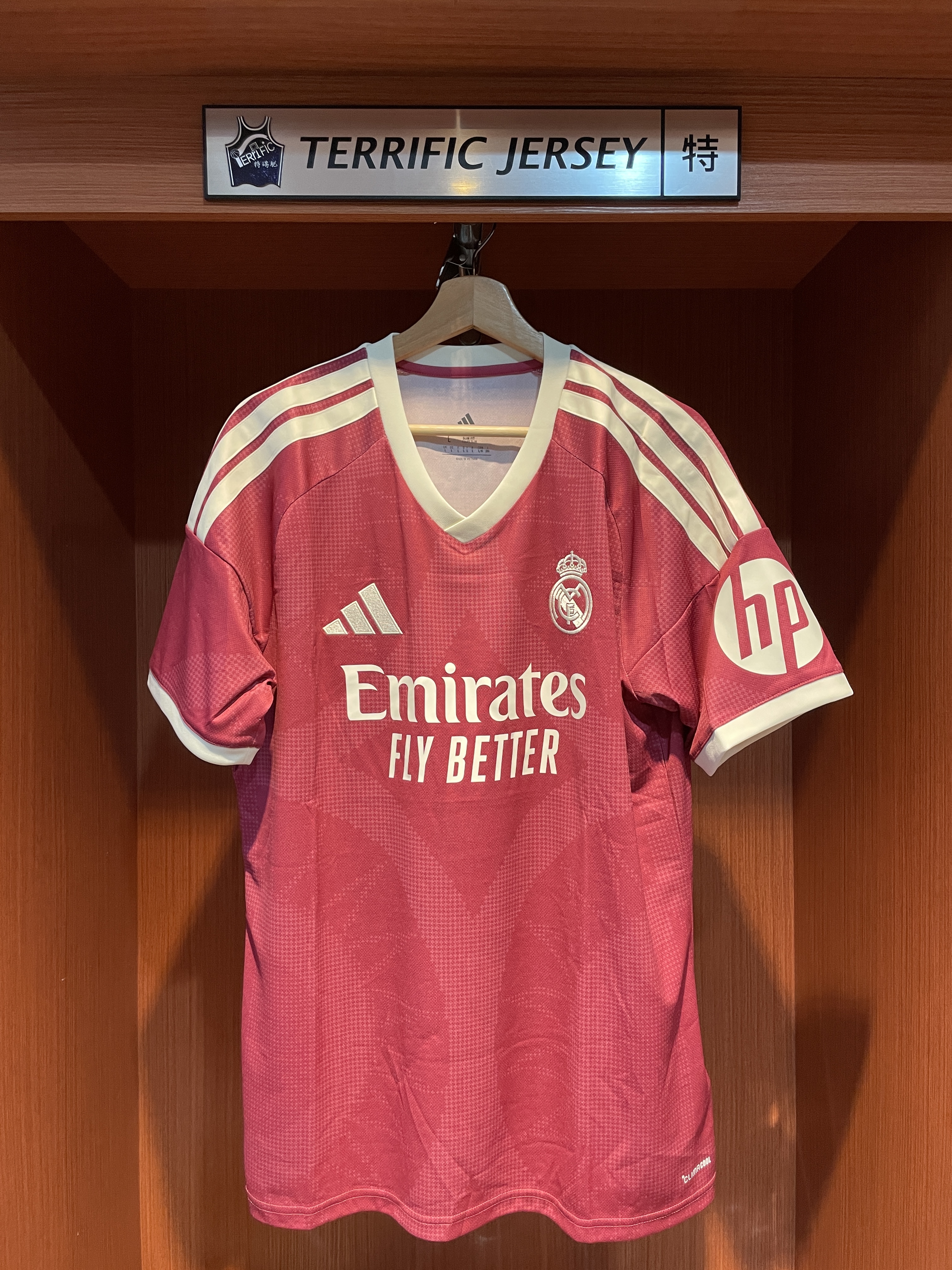 LALIGA足球 Jude Bellingham 皇家馬德里 客場粉 26-27 Third Adidas Replica Jersey 球迷版 燙印 全新