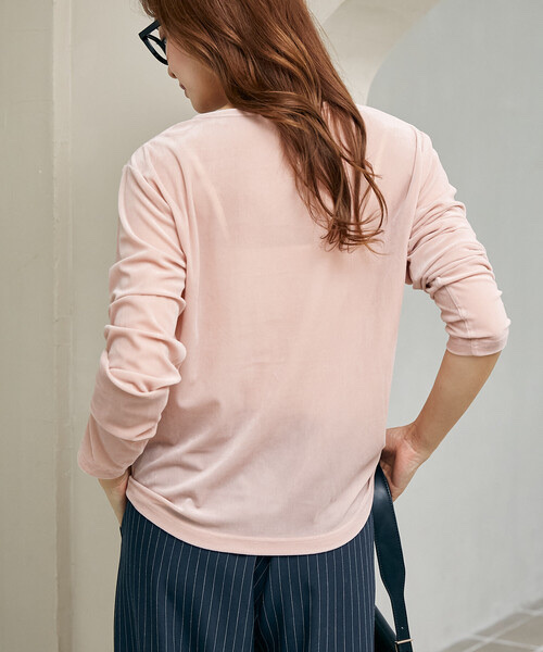 MARY QUANT × PUBLUX / Frill Sheer Flocky Top