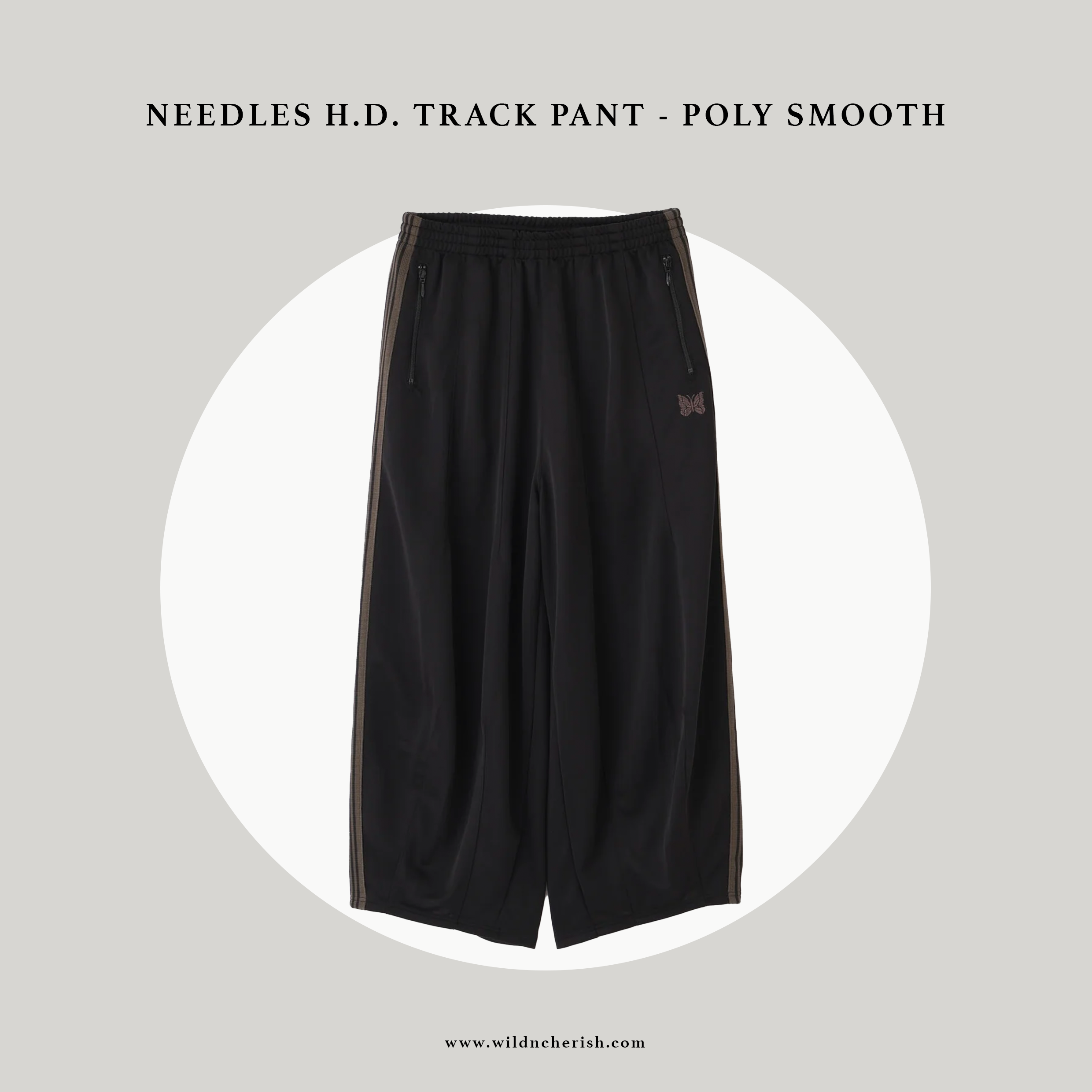 預訂 | NEEDLES H.D. Track Pant - POLY SMOOTH