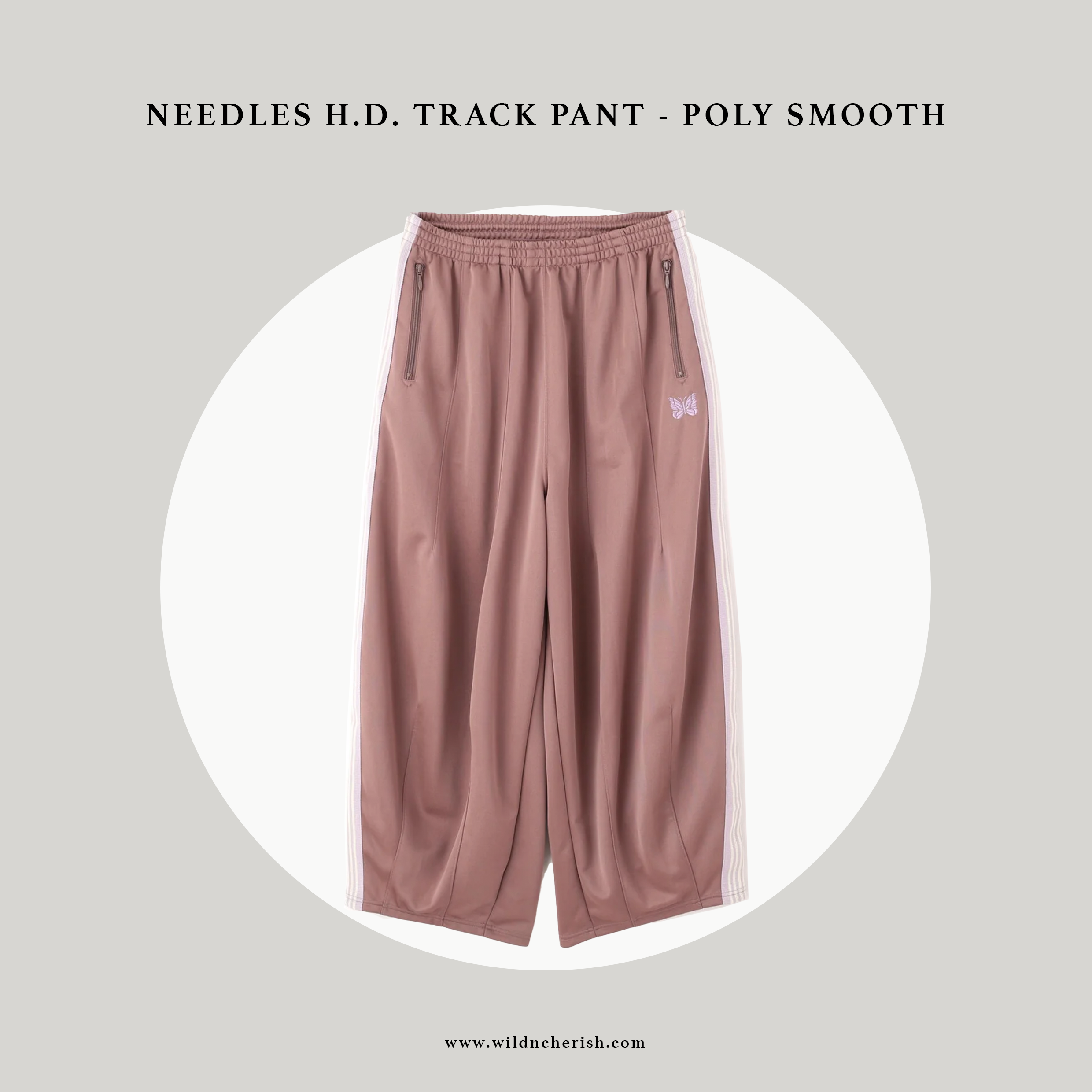 預訂 | NEEDLES H.D. Track Pant - POLY SMOOTH