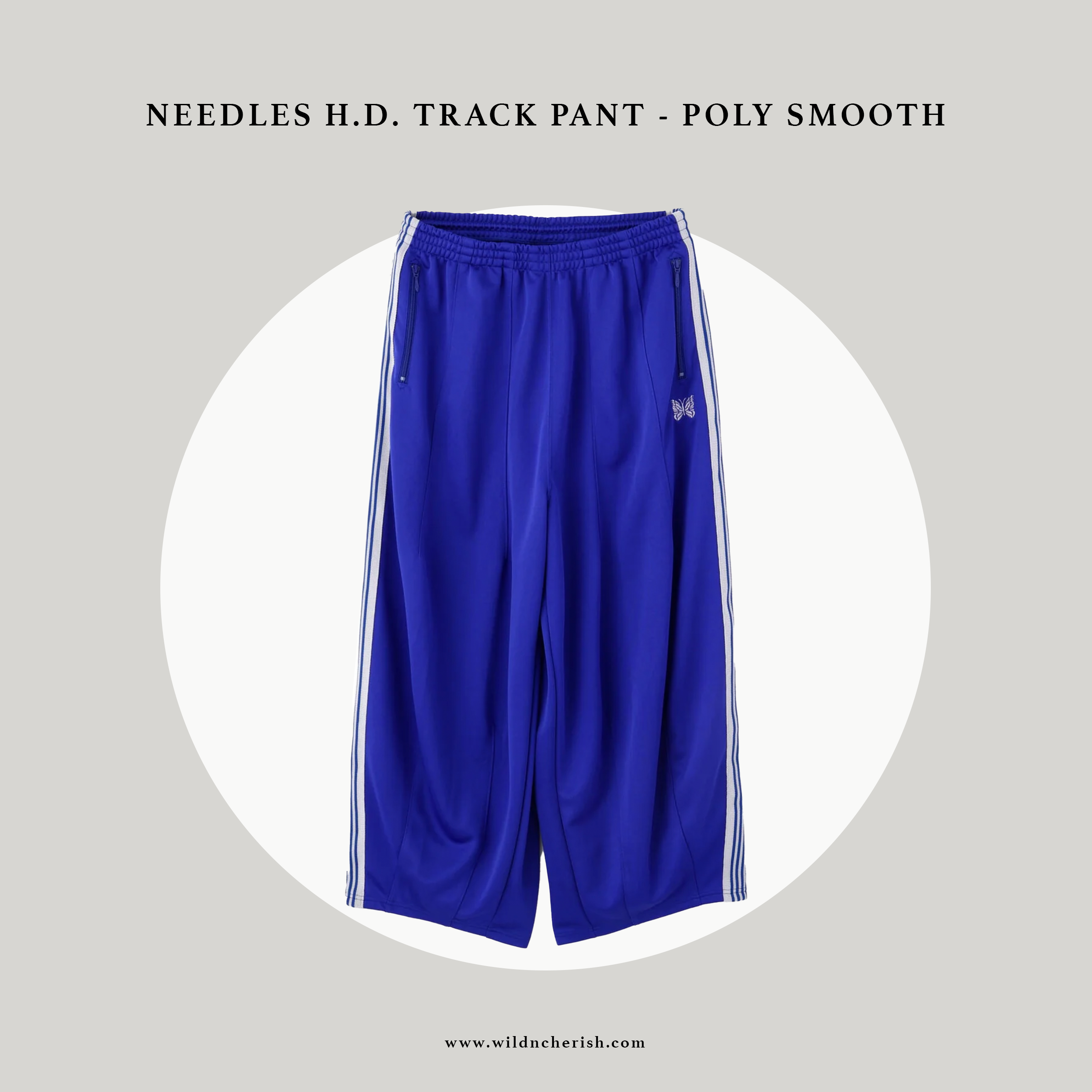 預訂 | NEEDLES H.D. Track Pant - POLY SMOOTH