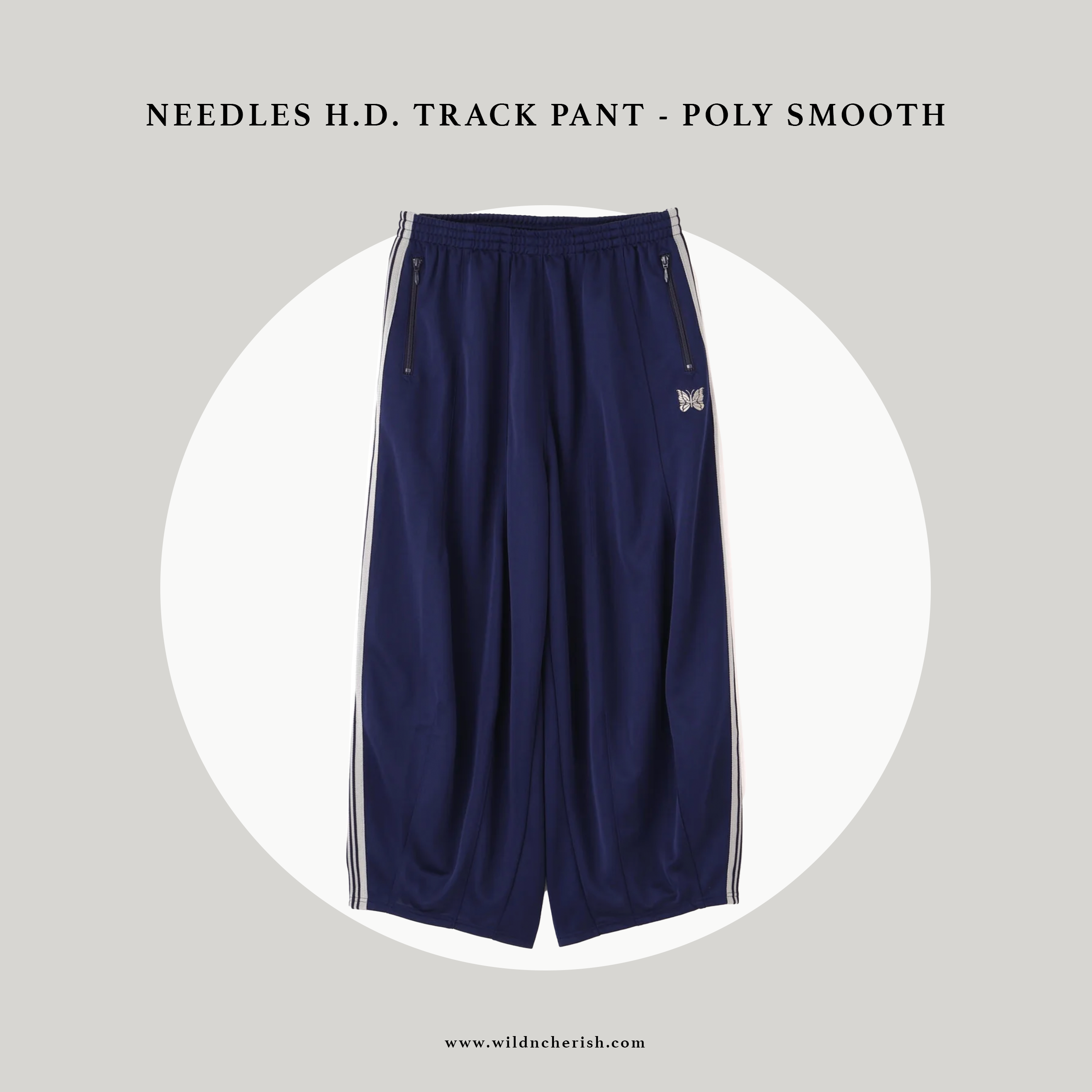 預訂 | NEEDLES H.D. Track Pant - POLY SMOOTH