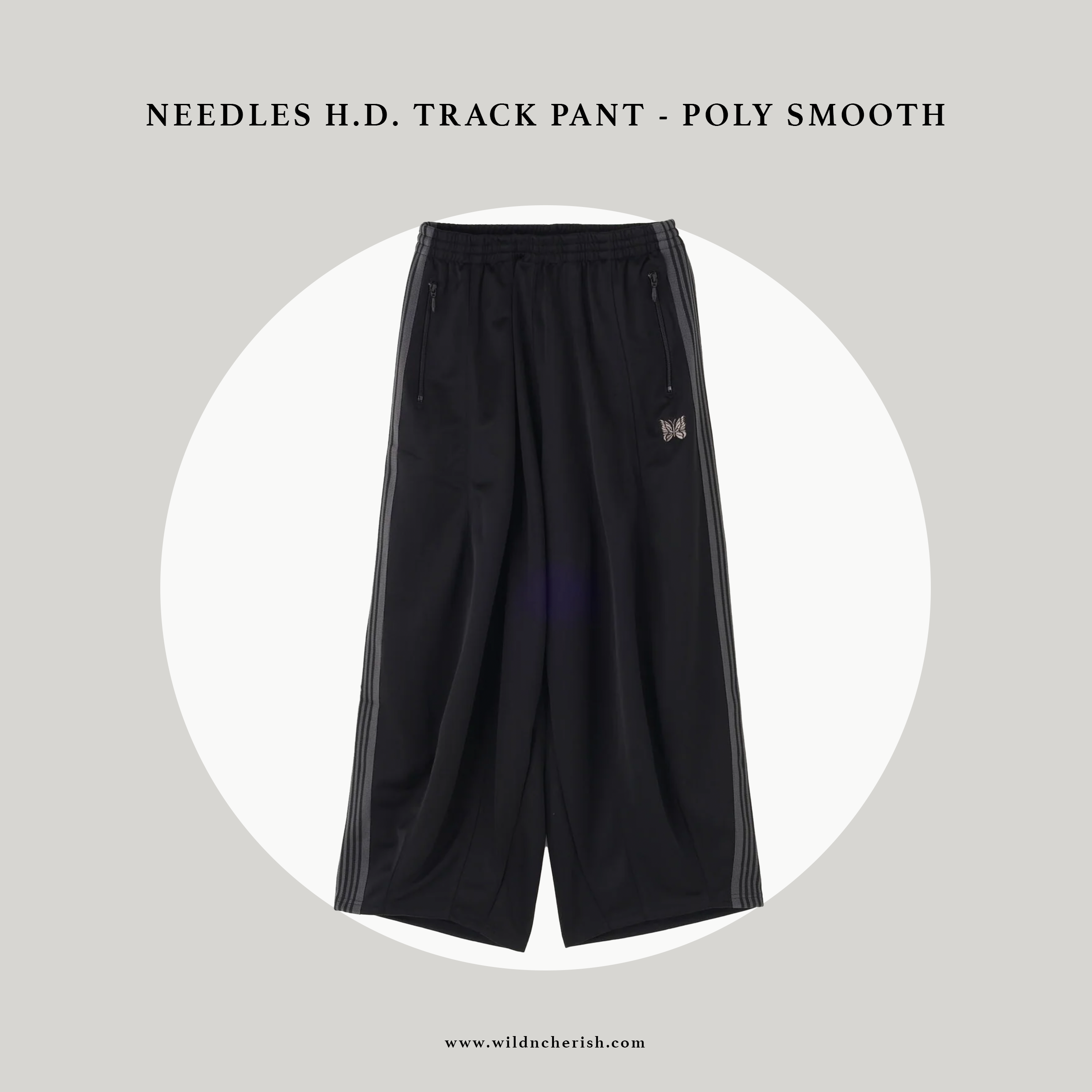預訂 | NEEDLES H.D. Track Pant - POLY SMOOTH