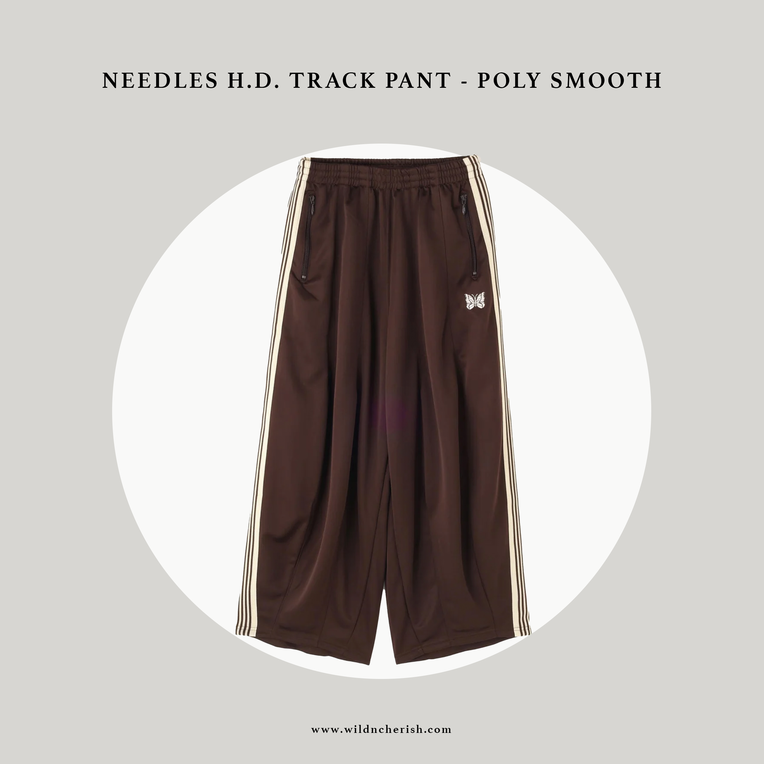 預訂 | NEEDLES H.D. Track Pant - POLY SMOOTH