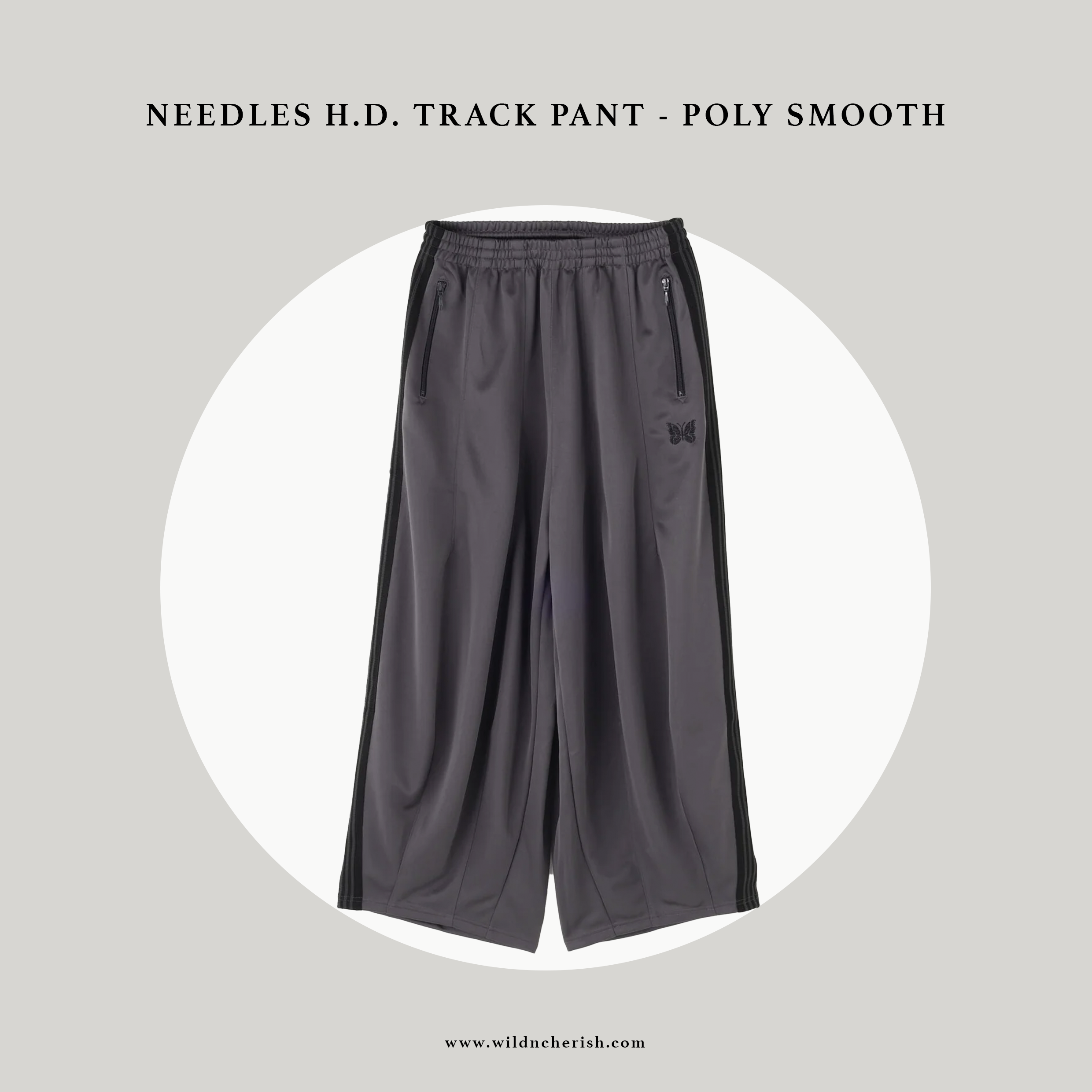預訂 | NEEDLES H.D. Track Pant - POLY SMOOTH