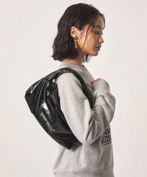 CITEN / Enamel Mini Hobo Bag