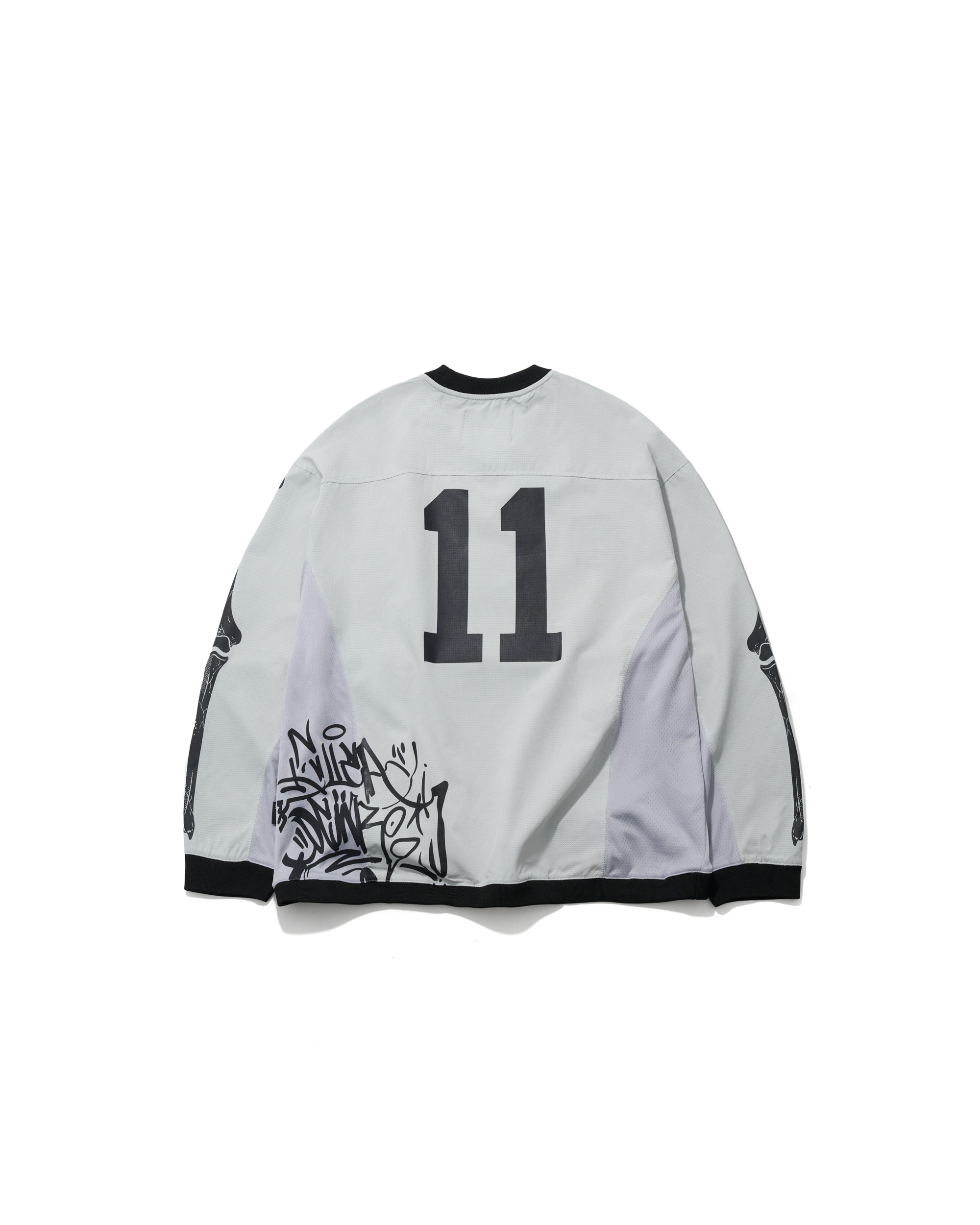 AES "11" SKELETON L/S MESH JERSEY