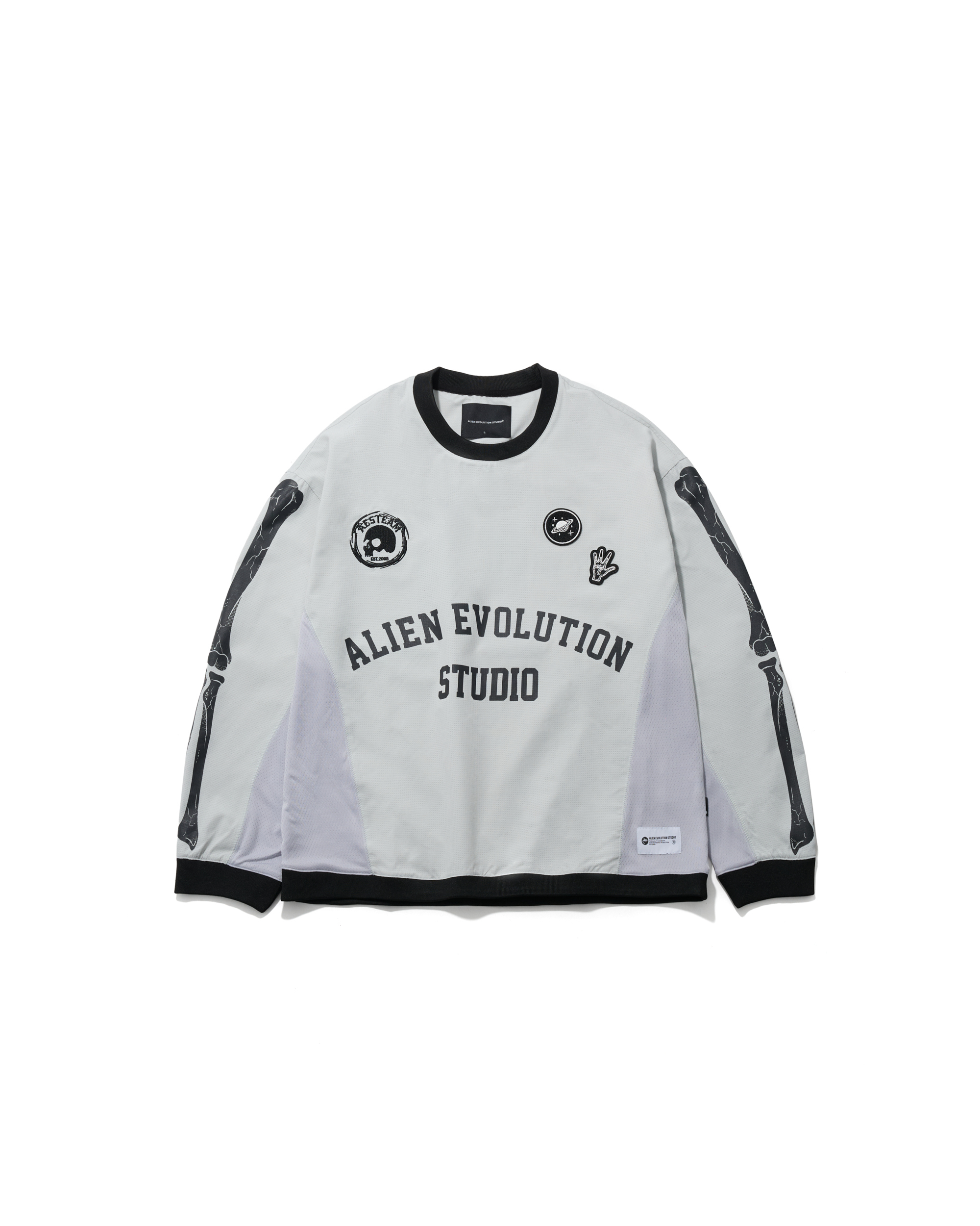 AES "11" SKELETON L/S MESH JERSEY