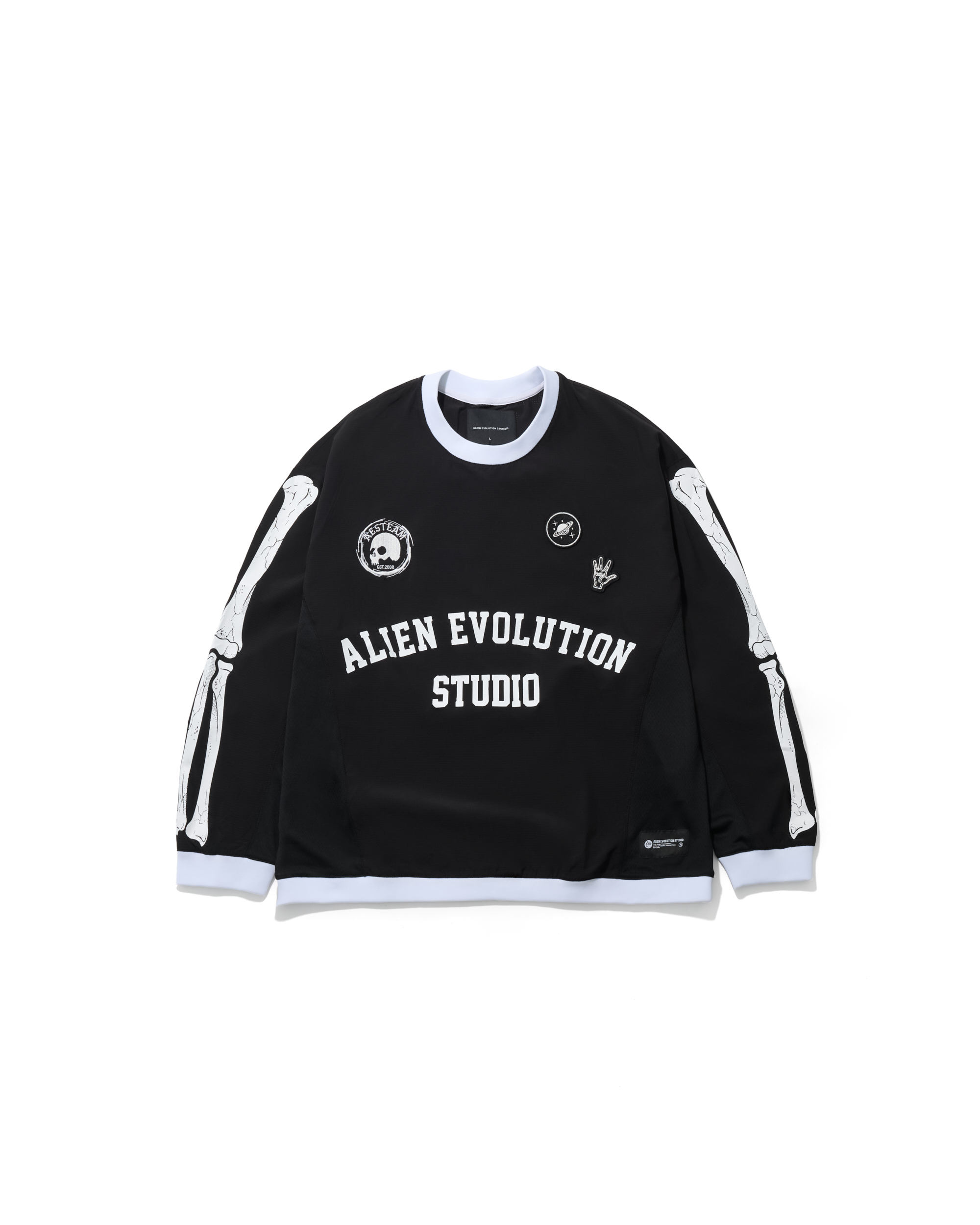 AES "11" SKELETON L/S MESH JERSEY