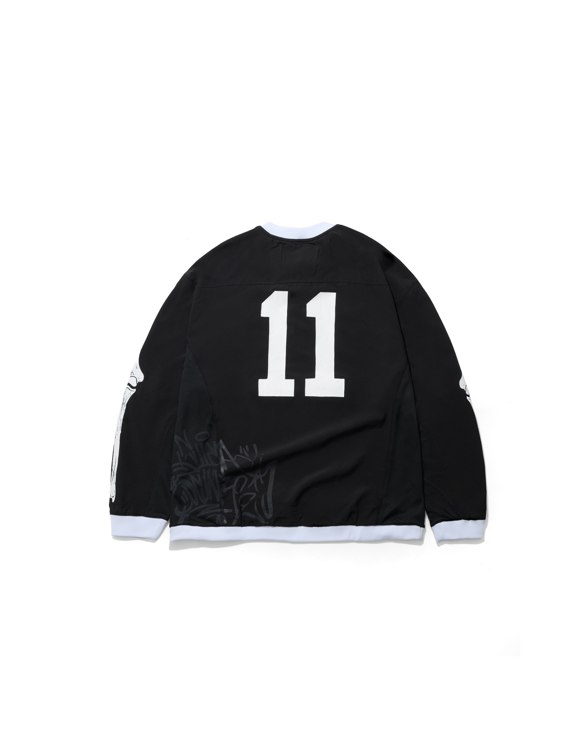 AES "11" SKELETON L/S MESH JERSEY
