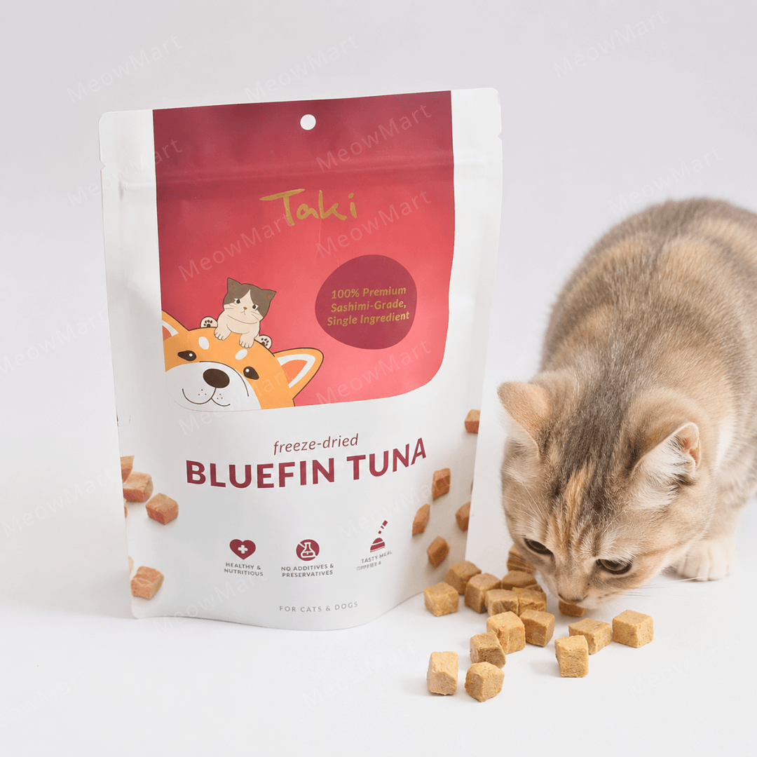 (Singapore) Taki Premium Freeze Dried Bluefin Tuna 40g (For Cats & Dogs)