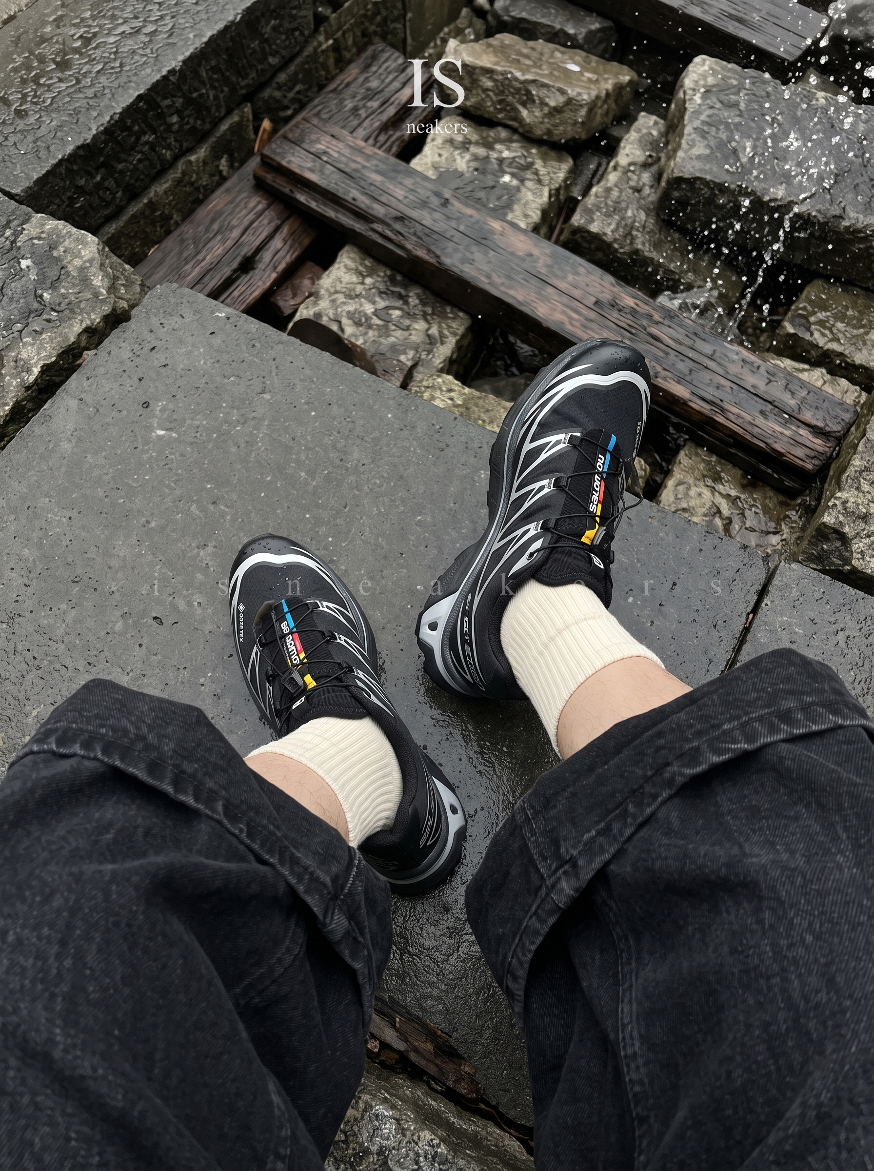 iSNEAKERS｜SALOMON XT-6 BLACK SILVER 黑銀 越野登山鞋 L47450600