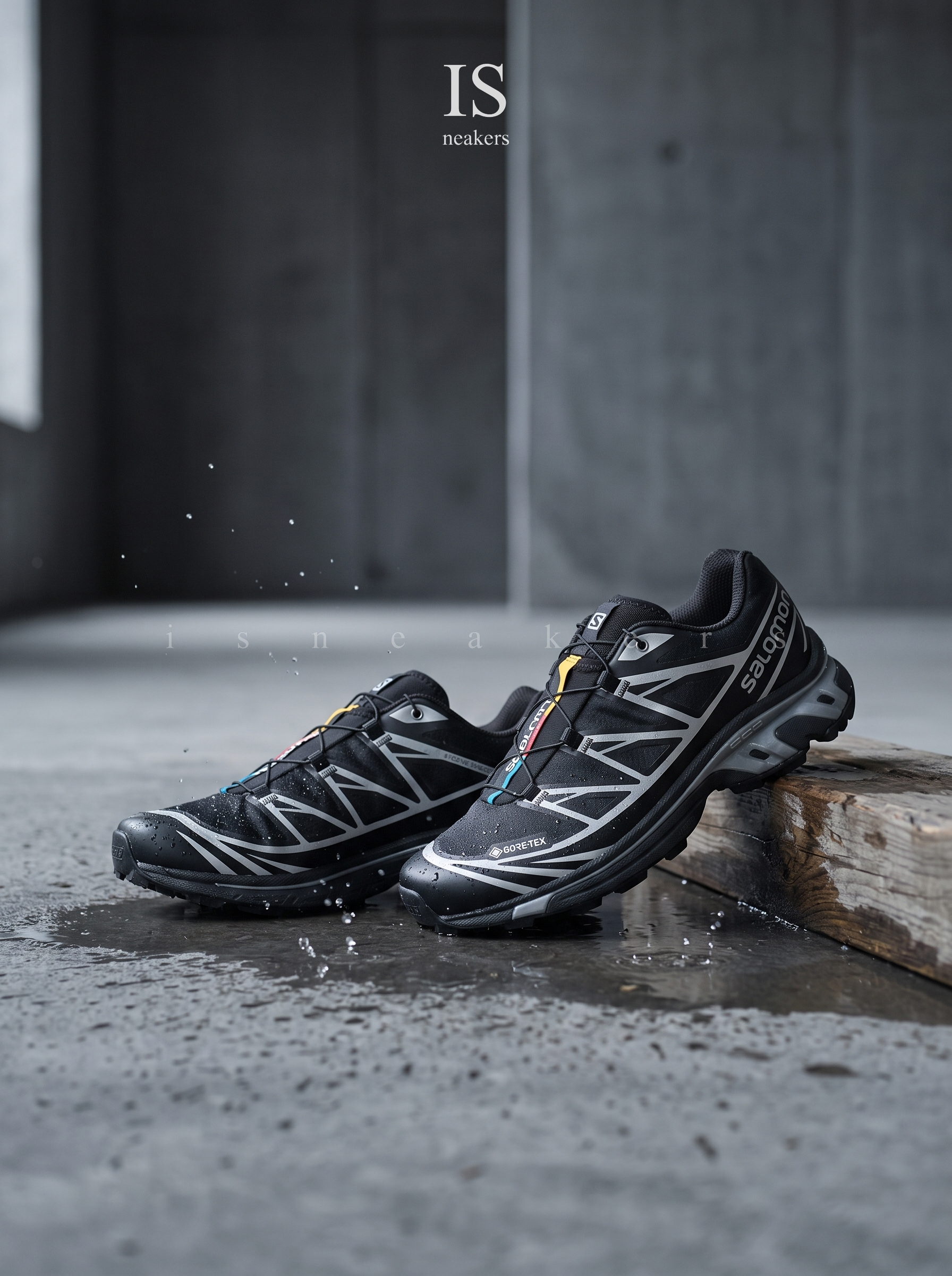 iSNEAKERS｜SALOMON XT-6 BLACK SILVER 黑銀 越野登山鞋 L47450600