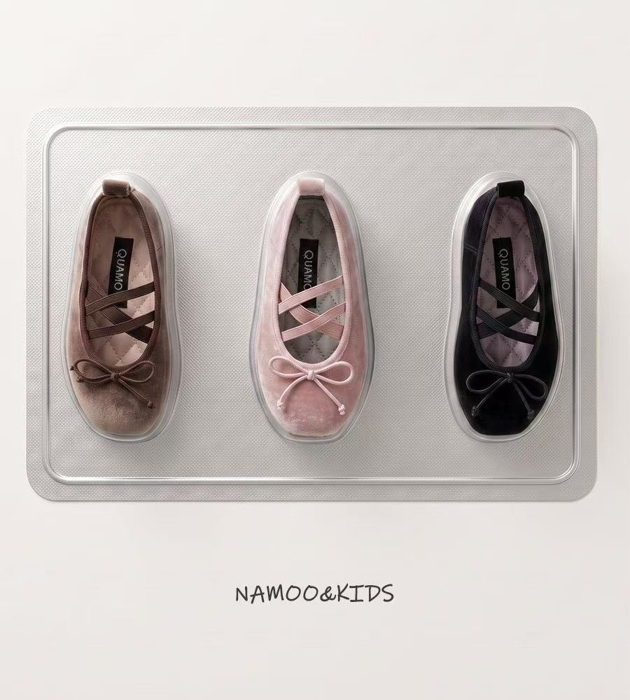 NAMOO Ann's Velvet Mary Janes