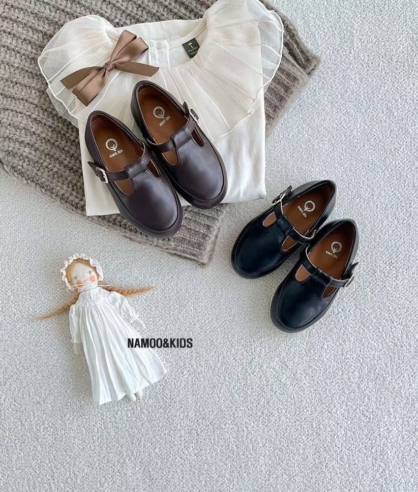 NAMOO Almond Loafer Mary Janes