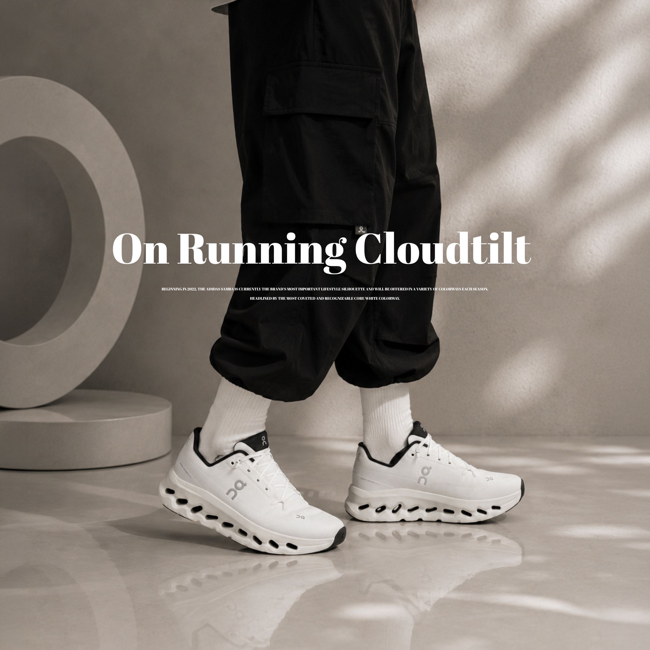NICEDAY 代購 On Running Cloudtilt 白 白黑 白色 復古 慢跑 機能 白鞋 穿搭 昂跑 3ME10102531