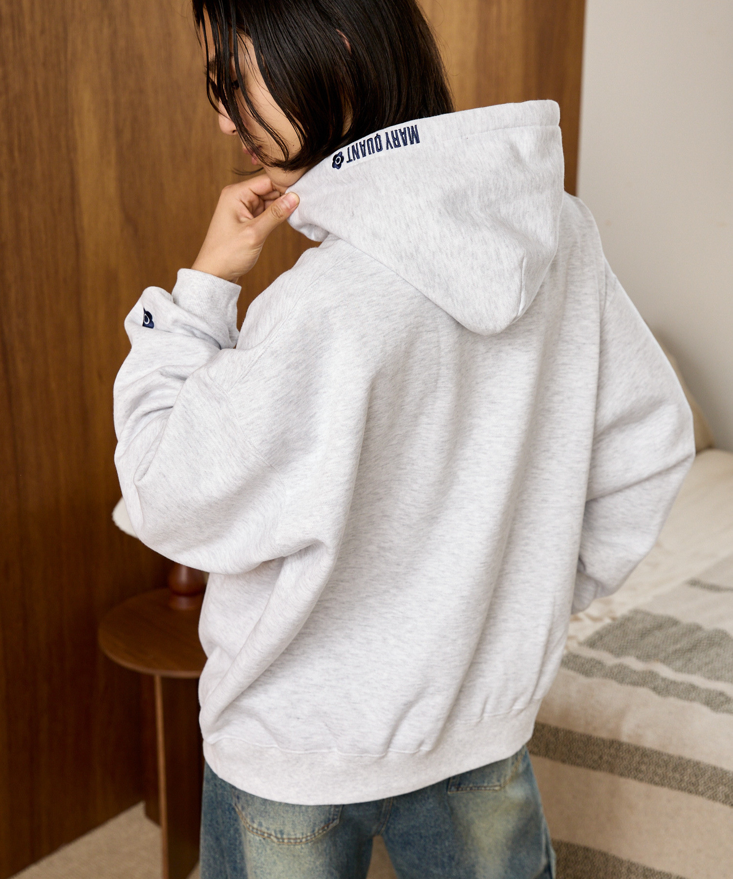 MARY QUANT × PUBLUX /  Brushed Fleece Hoodie