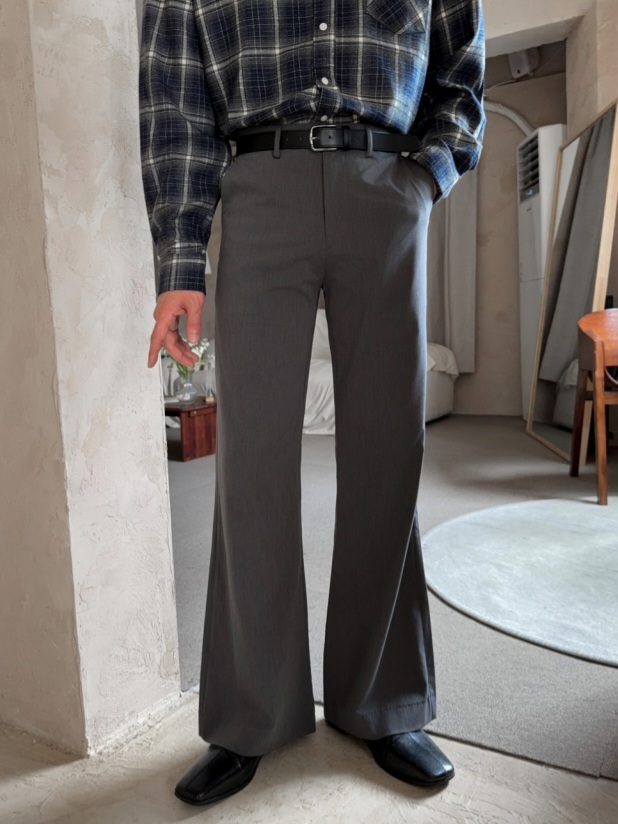 Mono Bootcut Slacks