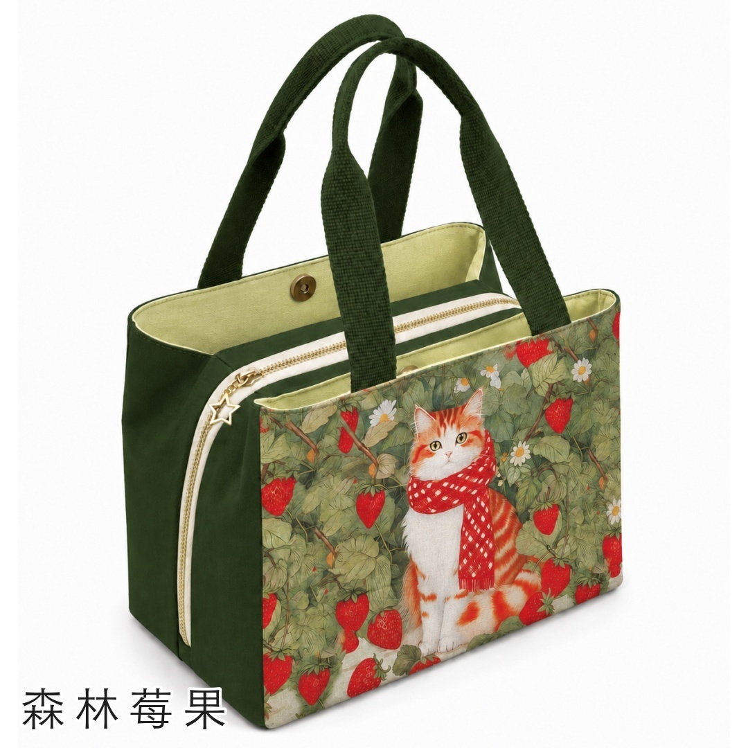 大容量多隔層托特包【成品包】