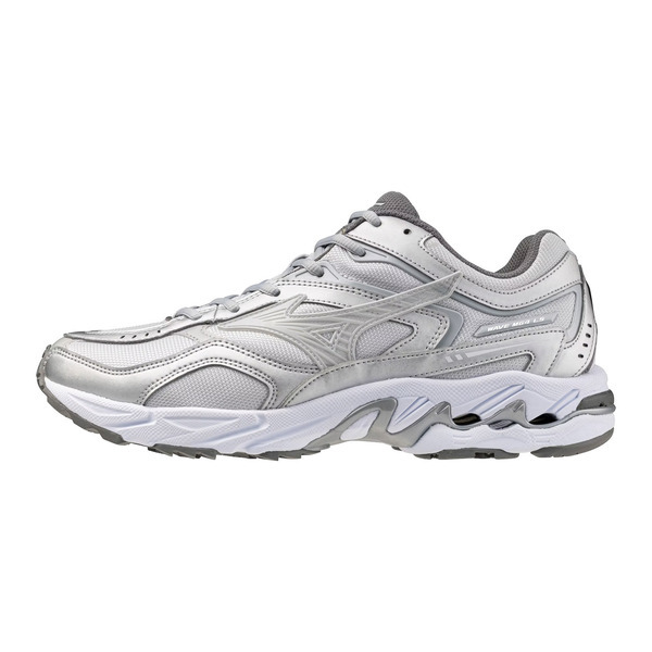 Mizuno 美津濃 Wave MG4 LS D1GA260C02 男女 休閒鞋 寬楦 復古 流行 銀 淺灰