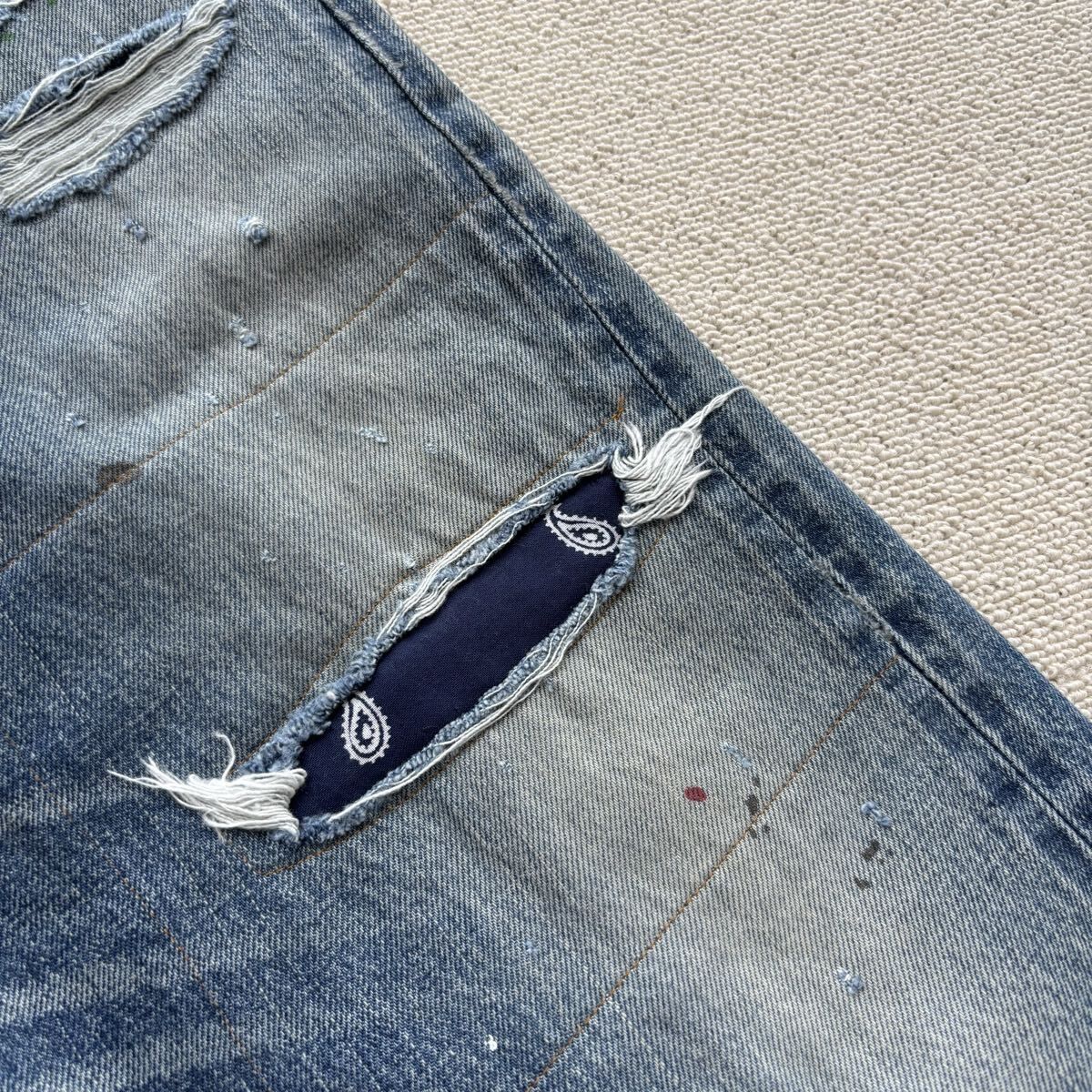 LAST PCS: VISVIM ICT SOCIAL SCULPTURE JOURNEYMAN PANTS CRASH - SIZE 3 PRE ORDER ITEM (預訂中)