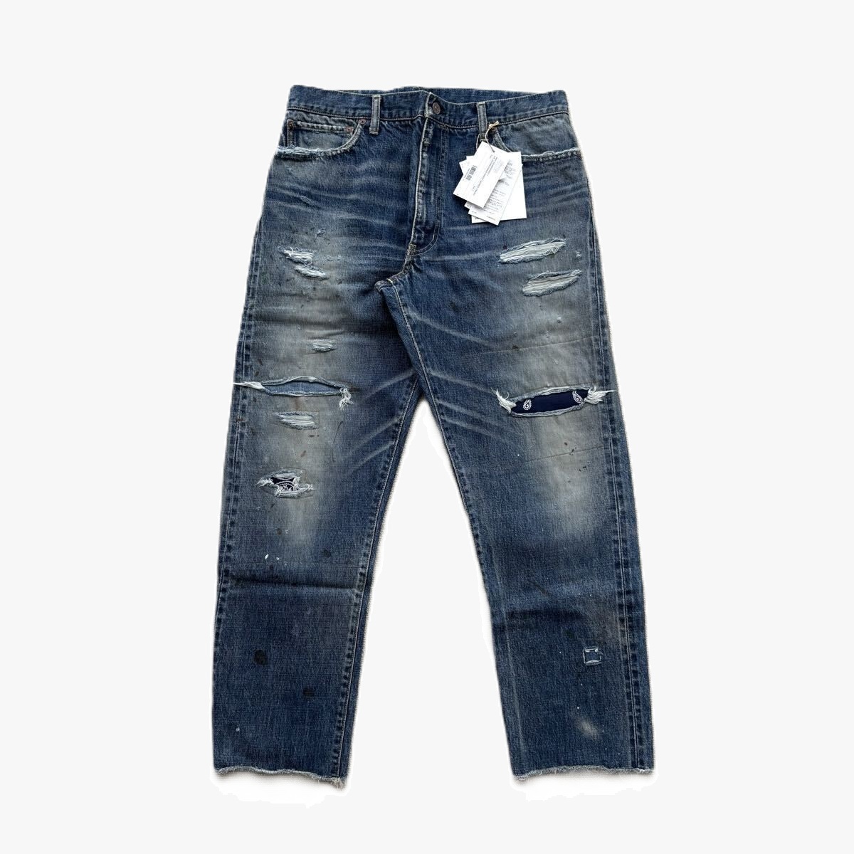 LAST PCS: VISVIM ICT SOCIAL SCULPTURE JOURNEYMAN PANTS CRASH - SIZE 3 PRE ORDER ITEM (預訂中)