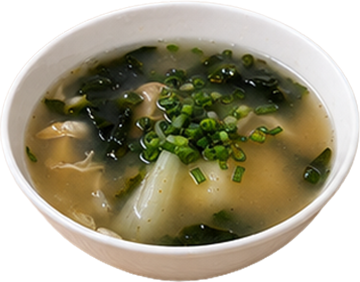蔬菜麻糬湯