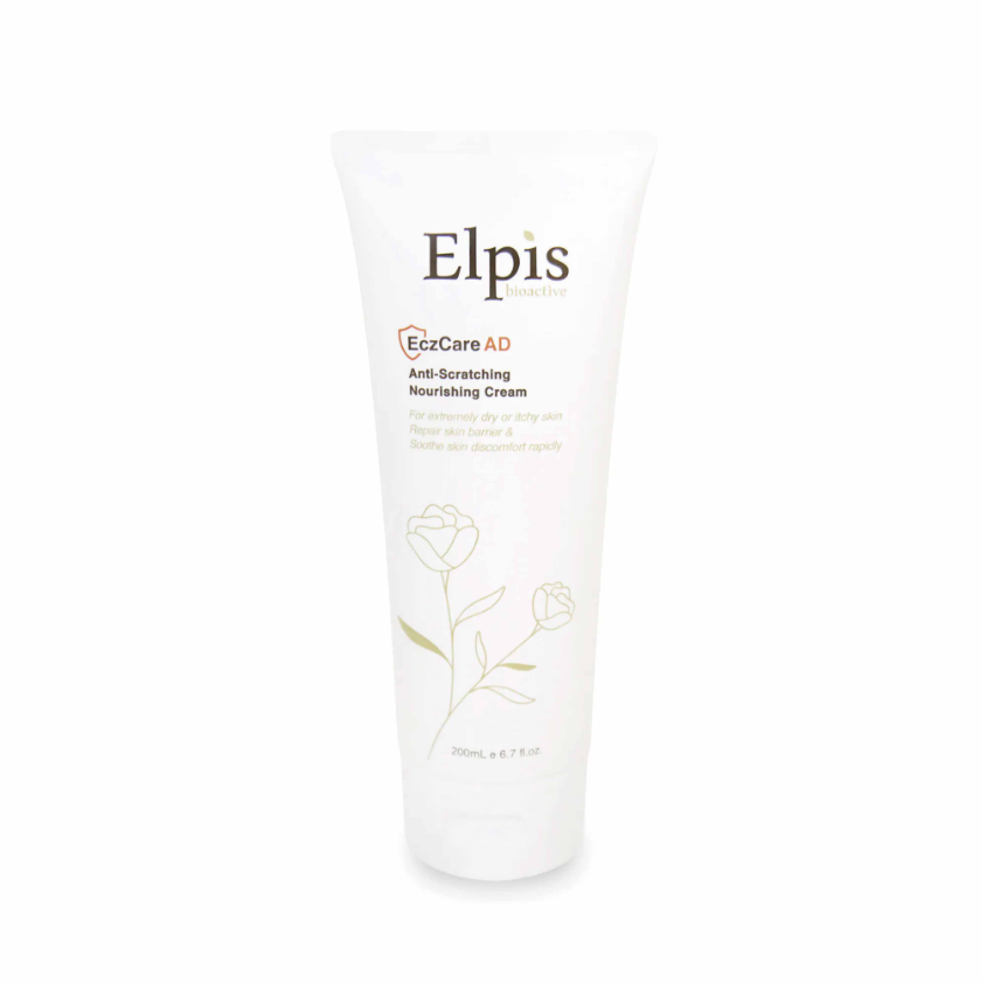 Elpis艾沛膚 EczCare AD 修護乾癢滋潤霜 200ml/瓶