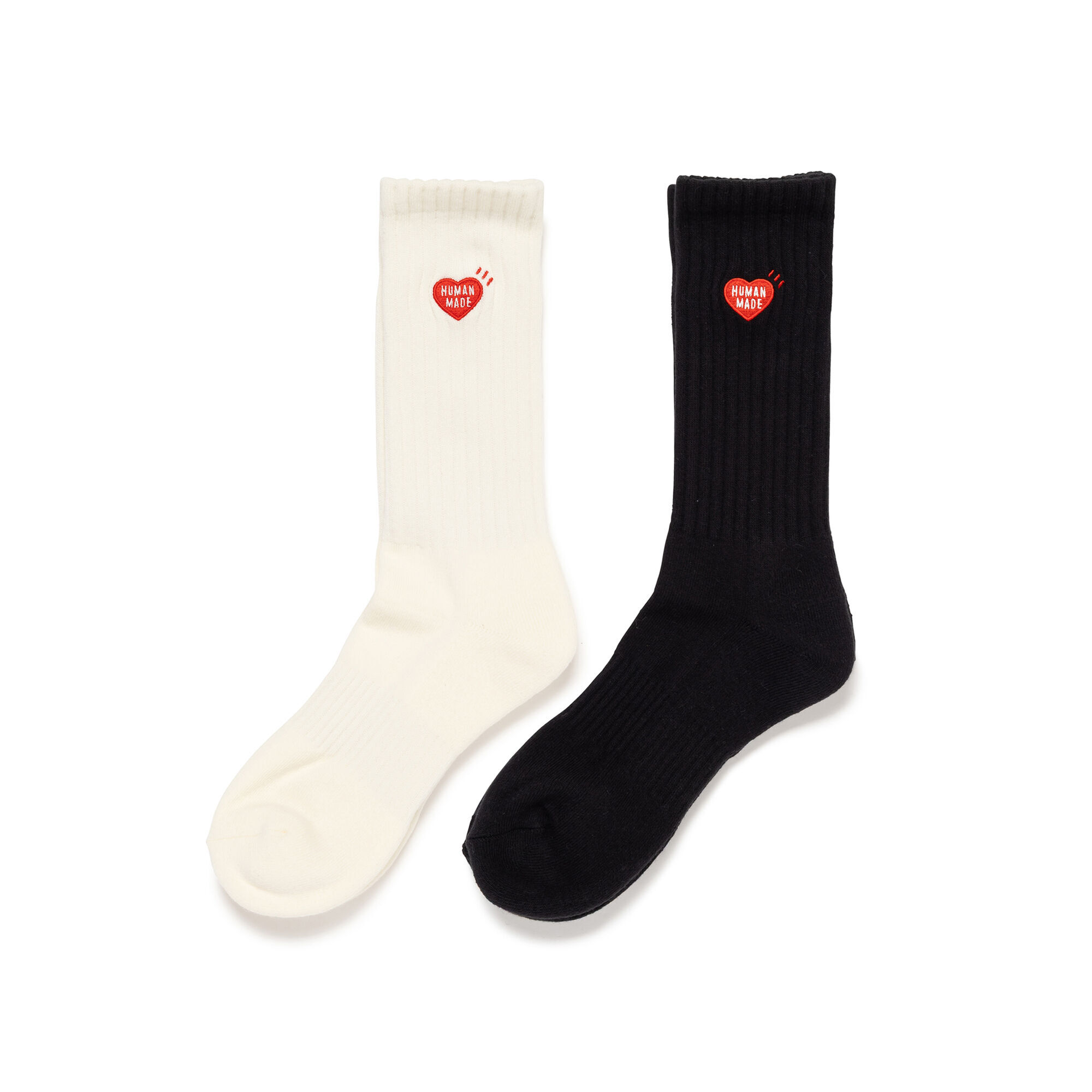 預購┃HUMAN MADE PILE SHORT SOCKS 紅色 刺繡 愛心 襪子 長襪