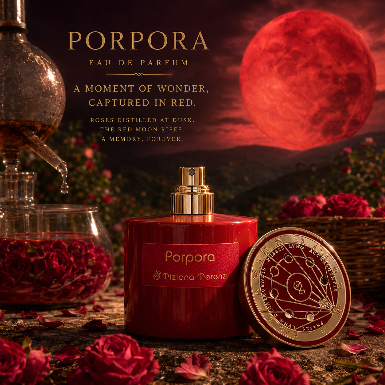 Tiziana Terenzi 蒂齊納泰倫斯 PORPORA 紅月香精 100ml