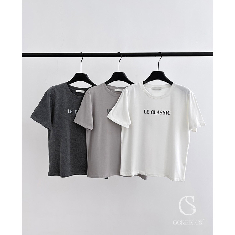 W91 「兔絨高磅`LE CLASSIC TEE」