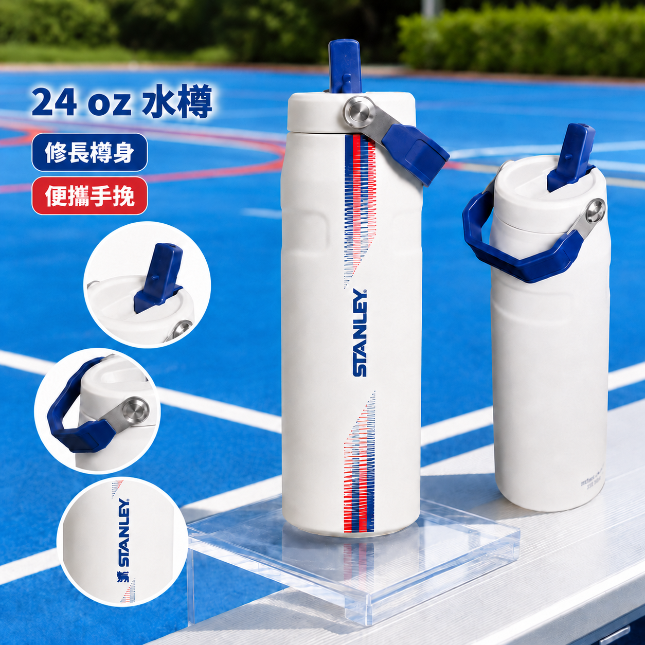 【預購】STANLEY H090350 IceFlow 吸管水樽  (710ml)