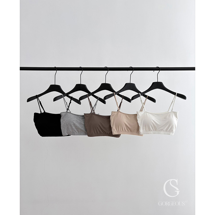 G9745 「自訂款`雲層360°莫代爾平口兩穿BRA TOP」