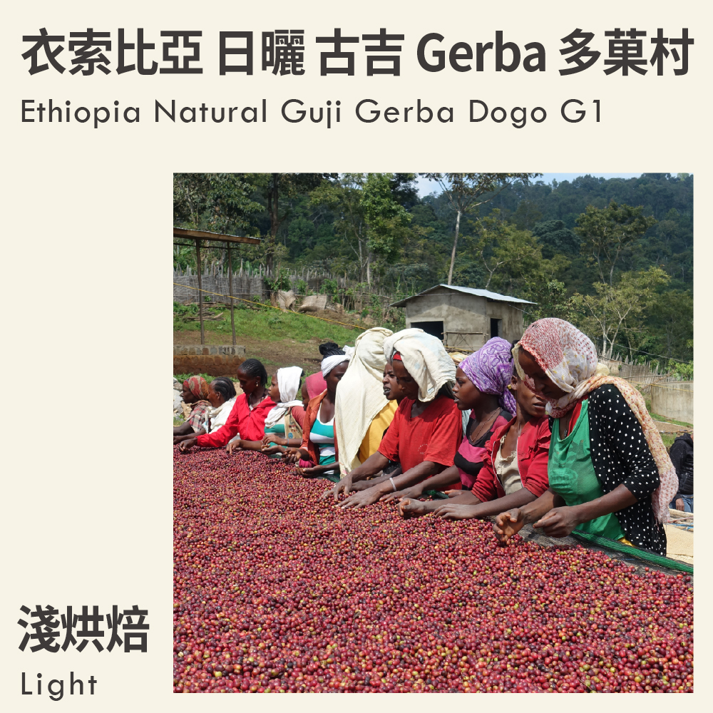 Ethiopia Natural Guji Gerba Dogo G1