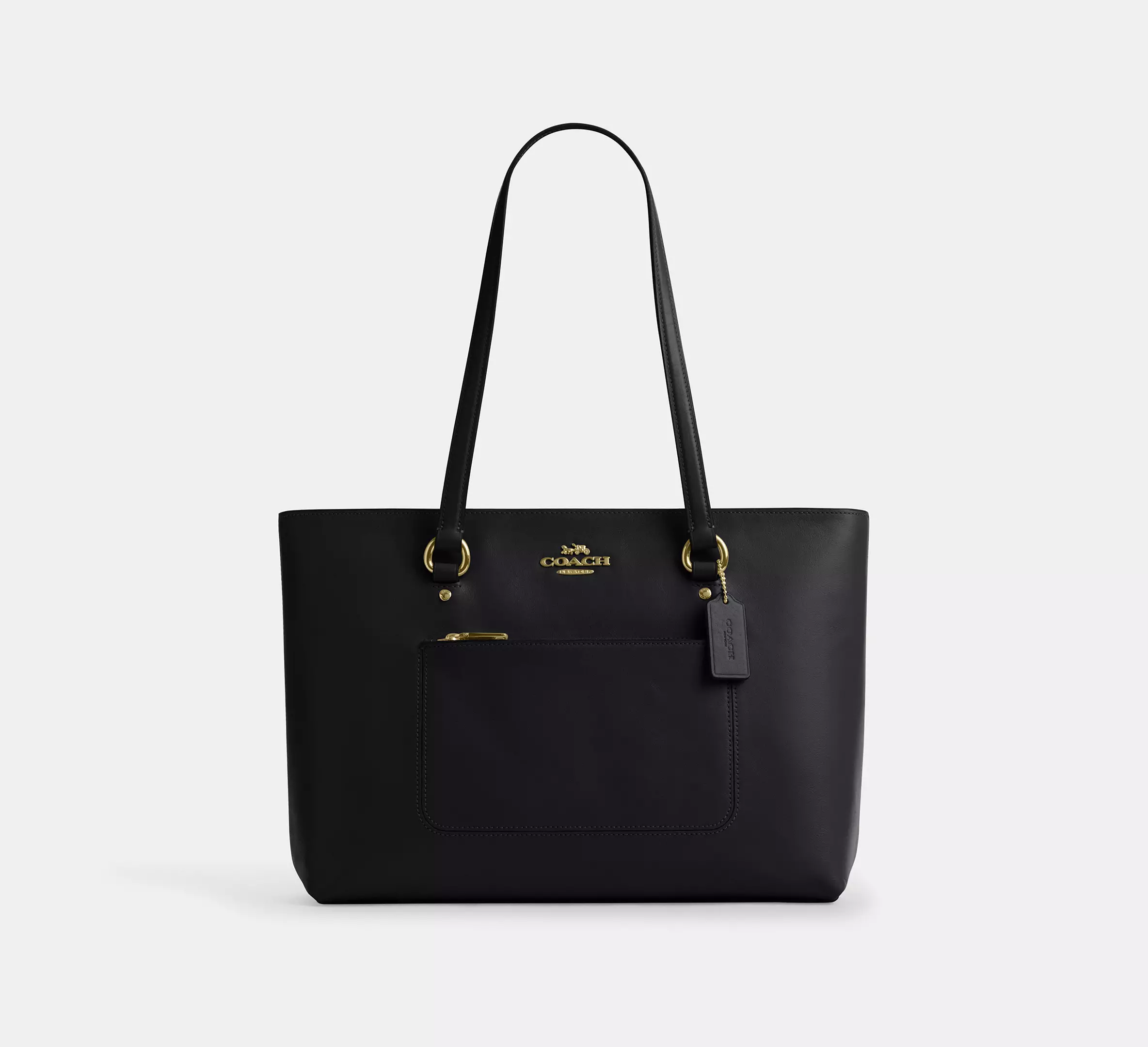 【預購】COACH H090303 Station 皮革托特包